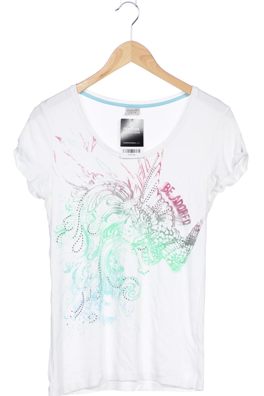 

Esprit Damen T-Shirt, weiß, Gr. 42