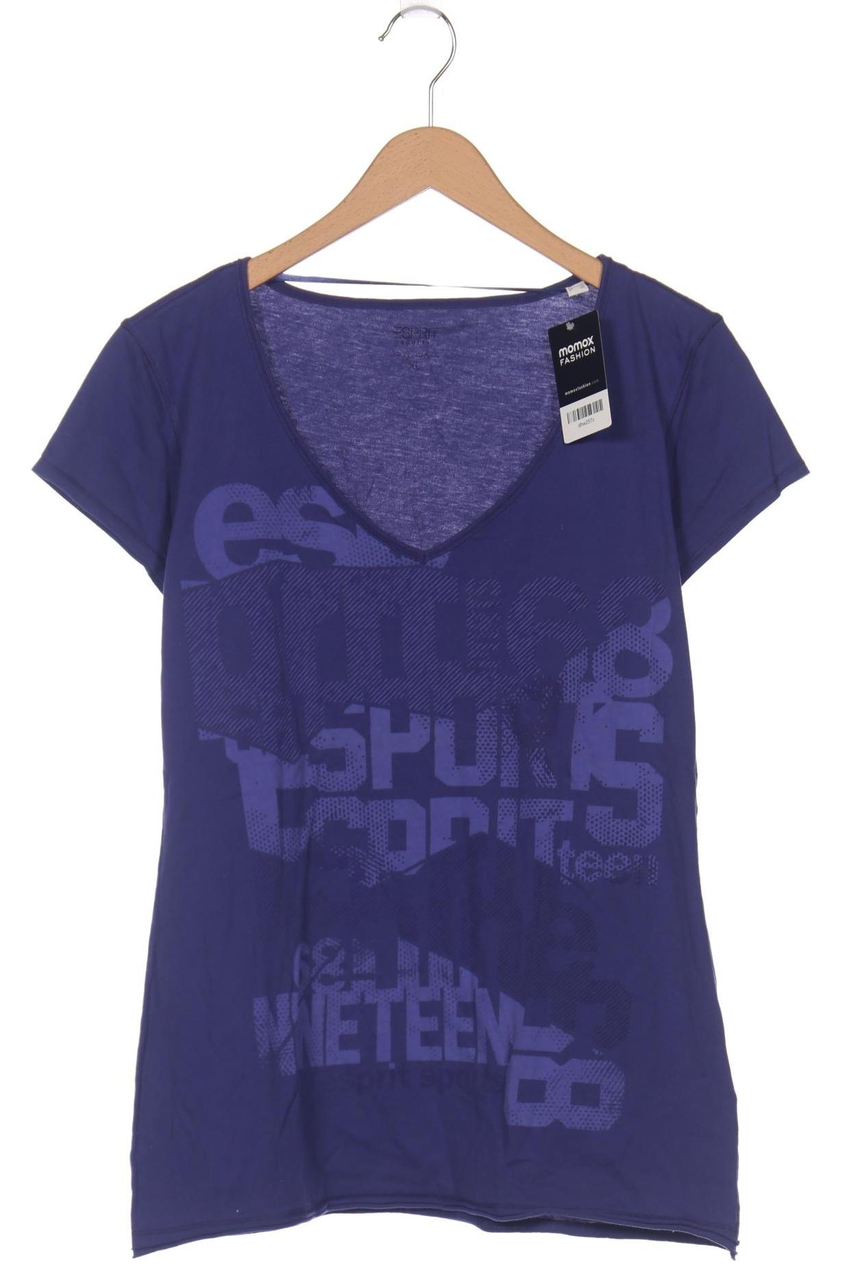 

Esprit Damen T-Shirt, blau, Gr. 44