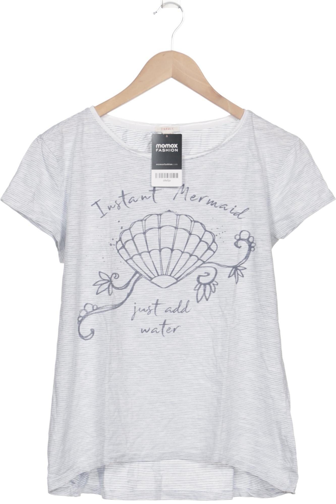 

Esprit Damen T-Shirt, weiß, Gr. 38