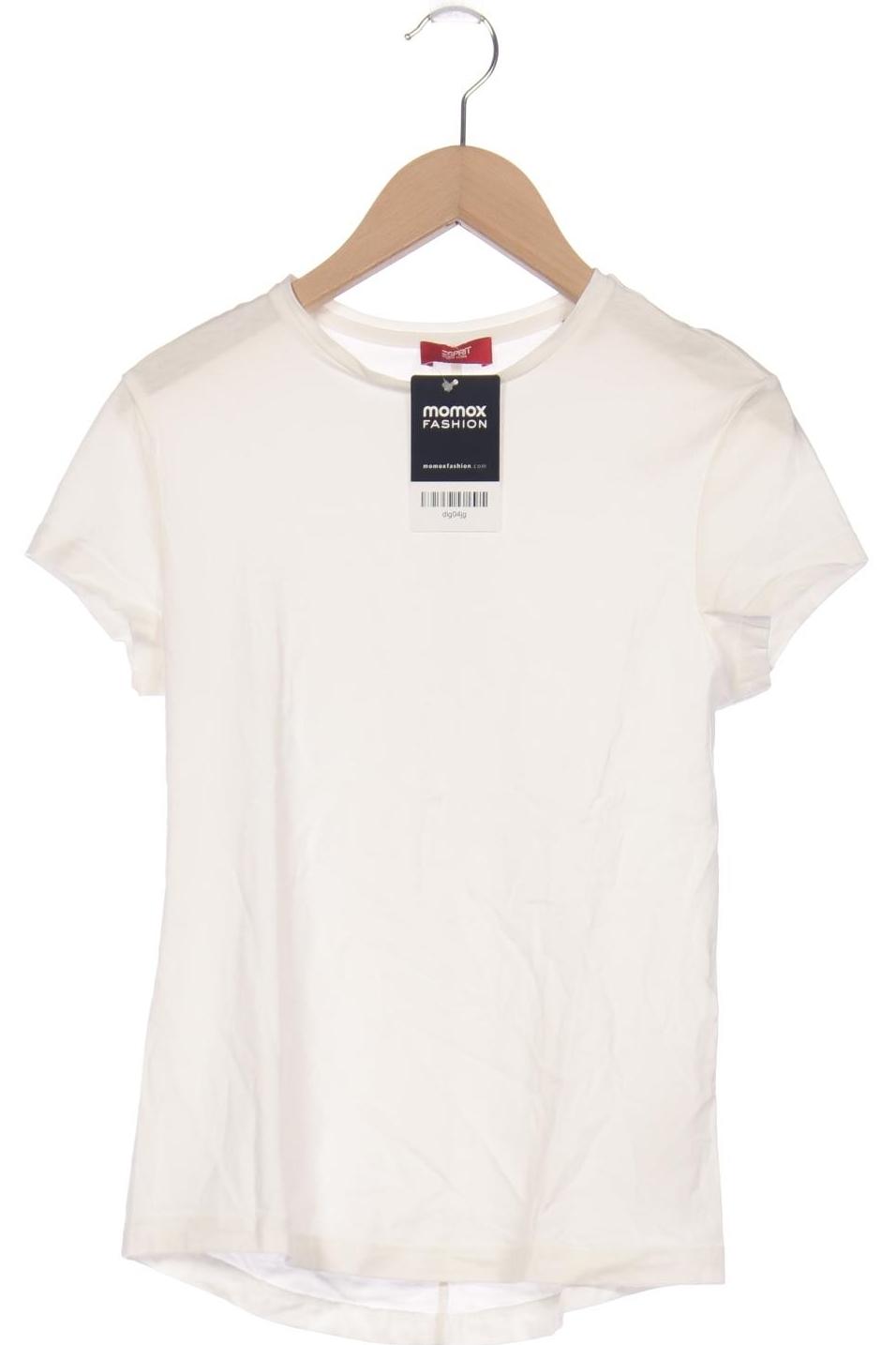 

Esprit Damen T-Shirt, weiß, Gr. 34