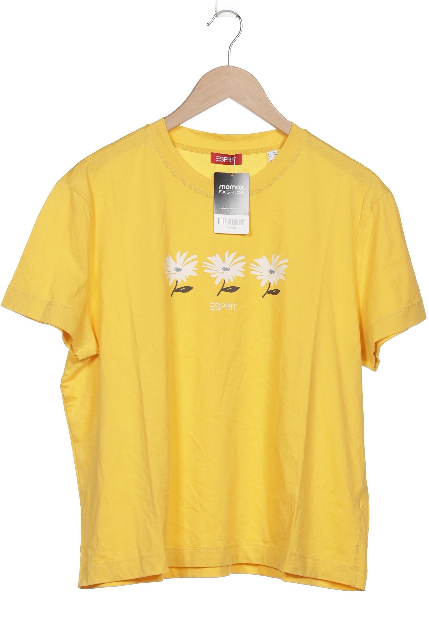 

Esprit Damen T-Shirt, gelb, Gr. 46