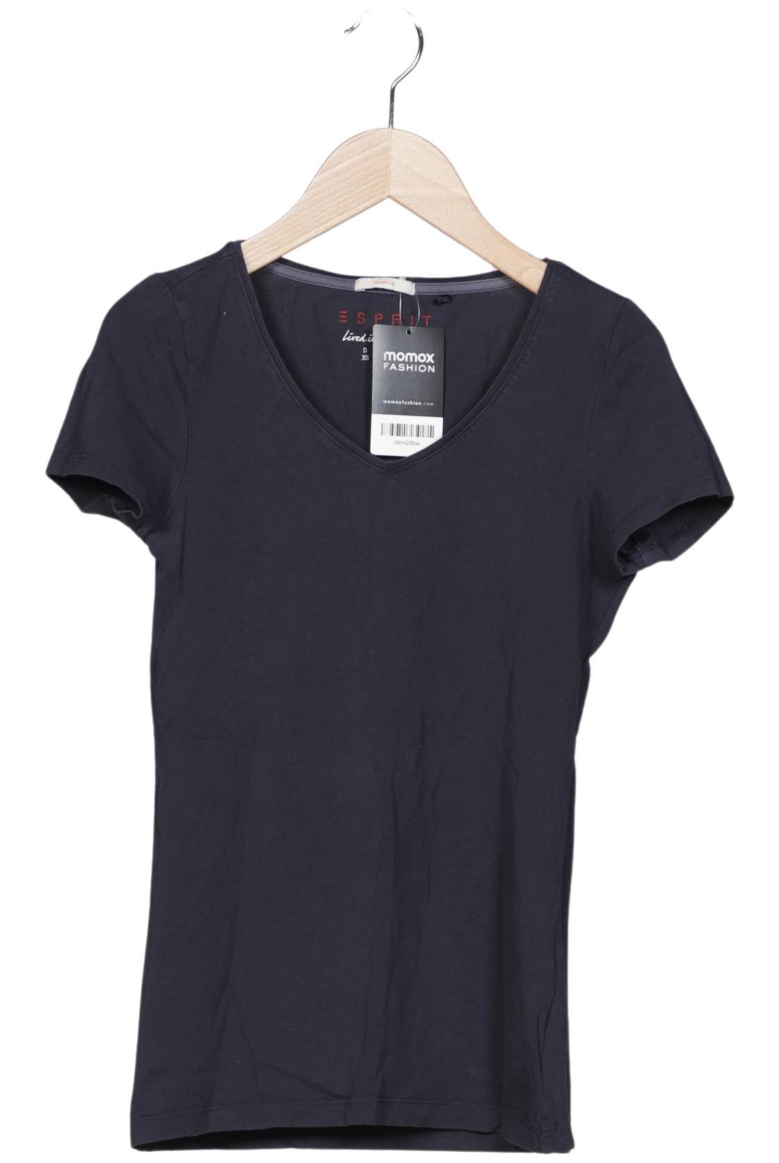 

Esprit Damen T-Shirt, marineblau, Gr. 34