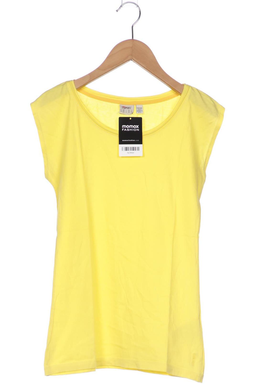 

Esprit Damen T-Shirt, gelb, Gr. 34