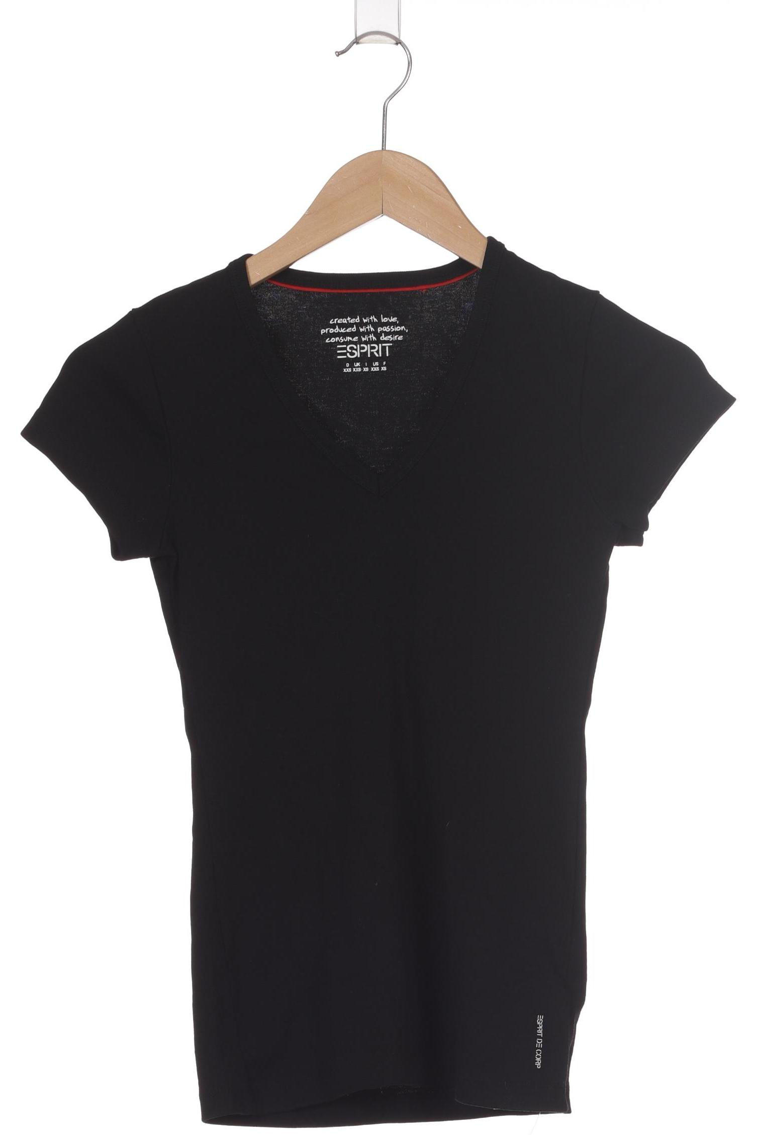 

Esprit Damen T-Shirt, schwarz, Gr. 32