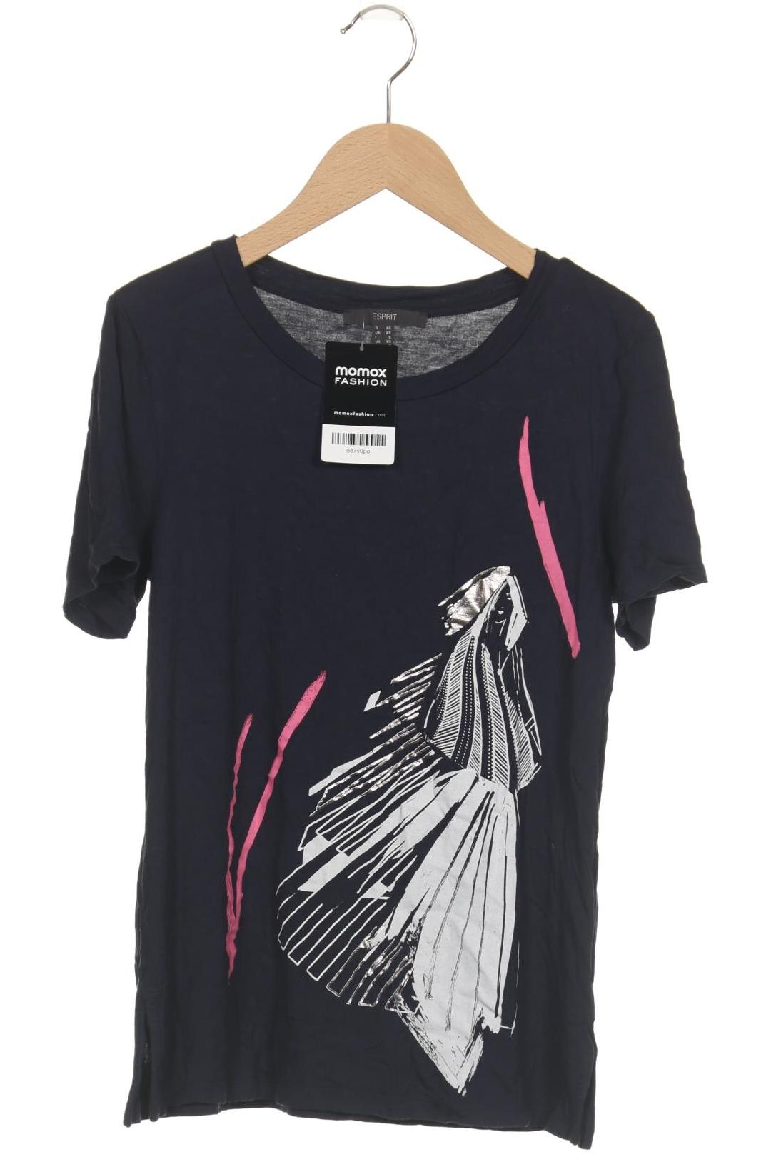 

Esprit Damen T-Shirt, marineblau, Gr. 34