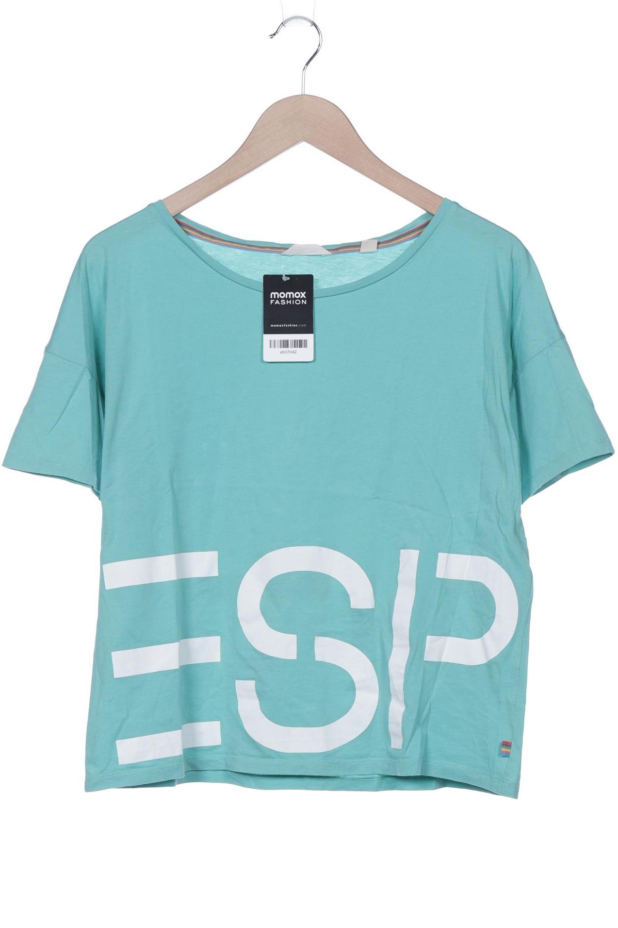 

Esprit Damen T-Shirt, türkis, Gr. 38
