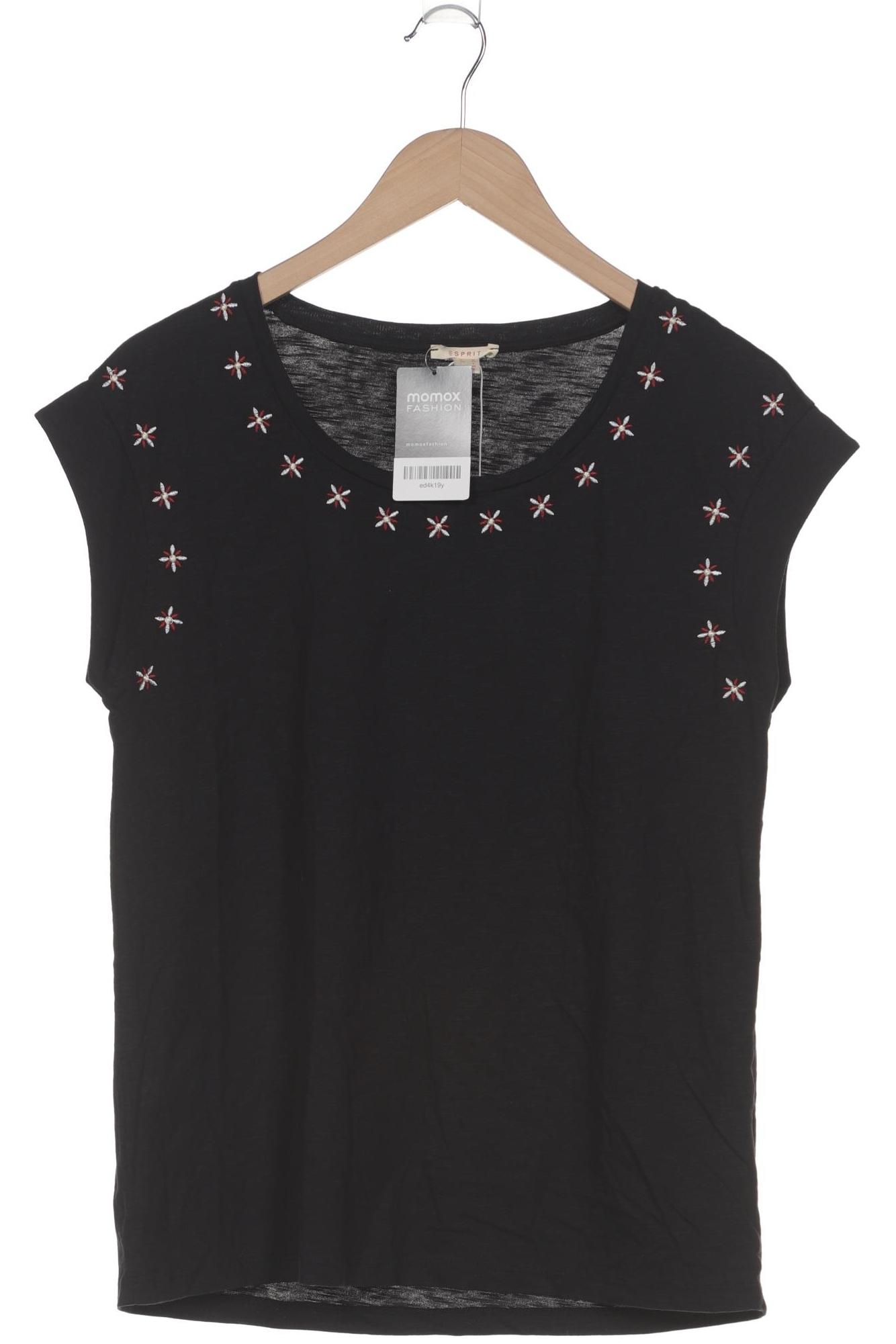 

Esprit Damen T-Shirt, schwarz, Gr. 38
