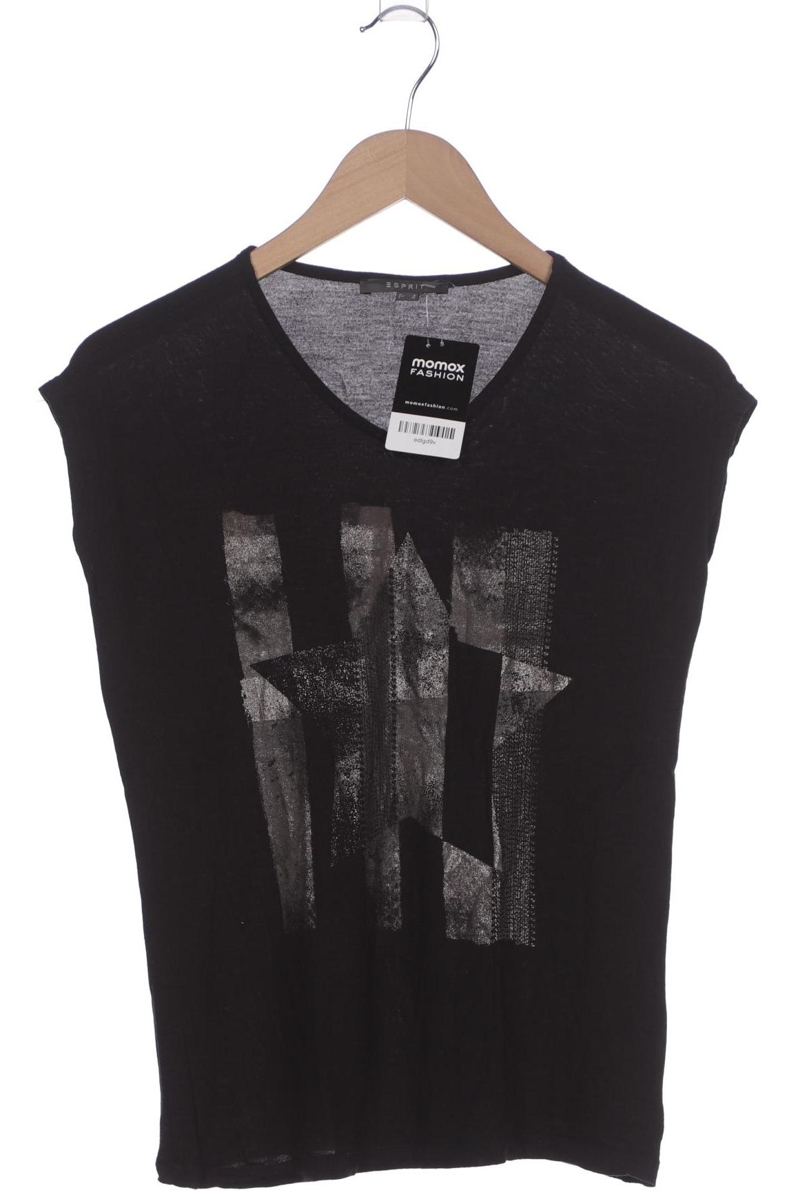 

Esprit Damen T-Shirt, schwarz, Gr. 36