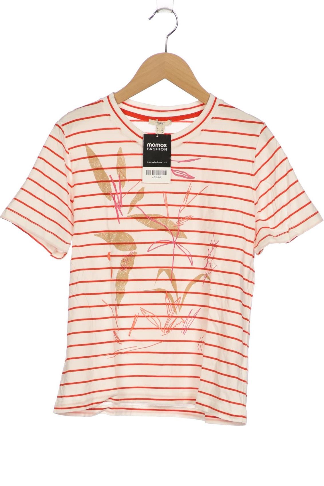 

Esprit Damen T-Shirt, weiß, Gr. 34