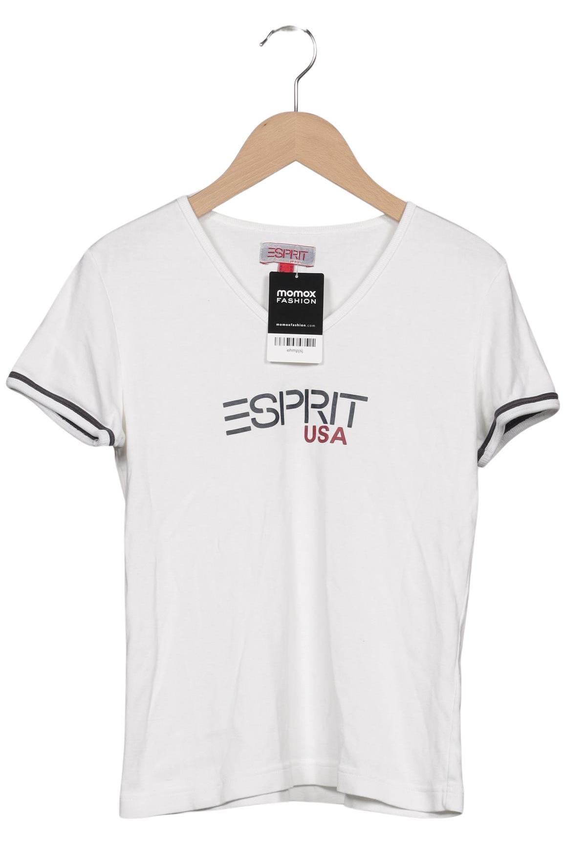 

Esprit Damen T-Shirt, weiß, Gr. 38