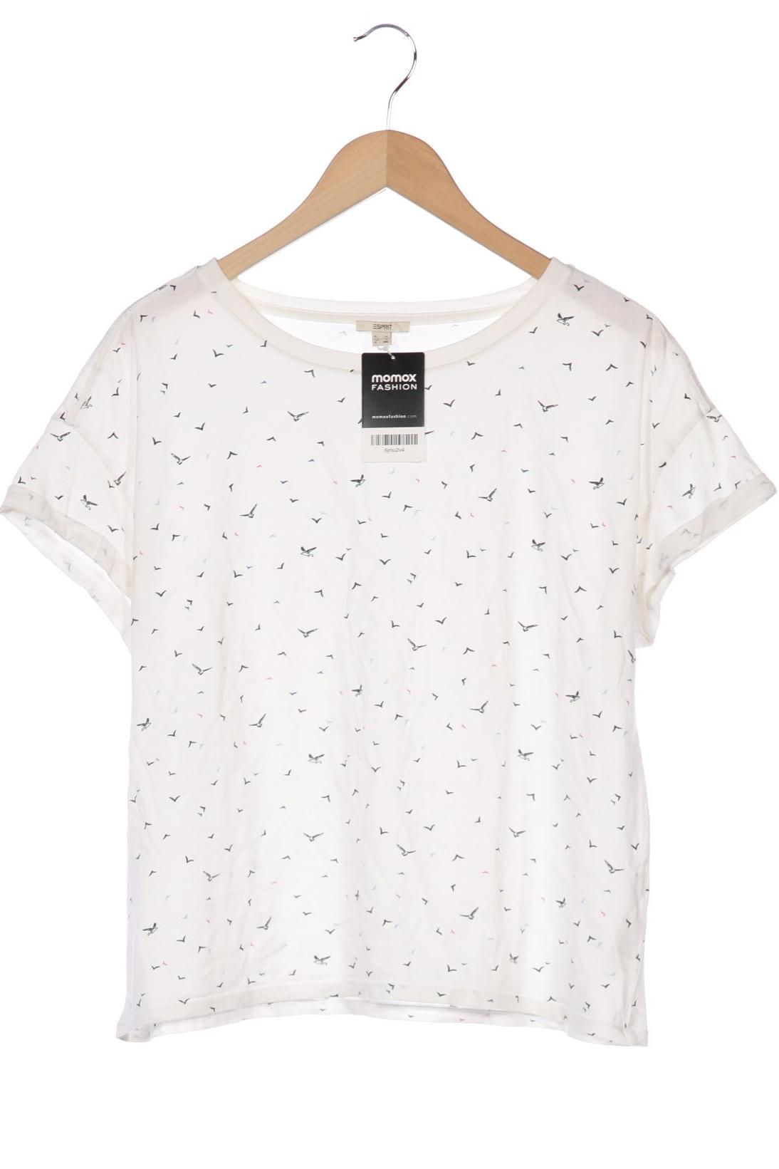 

Esprit Damen T-Shirt, weiß, Gr. 44
