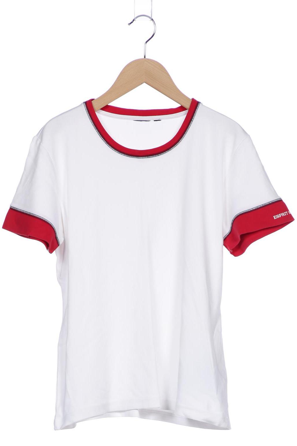 

Esprit Damen T-Shirt, weiß, Gr. 42