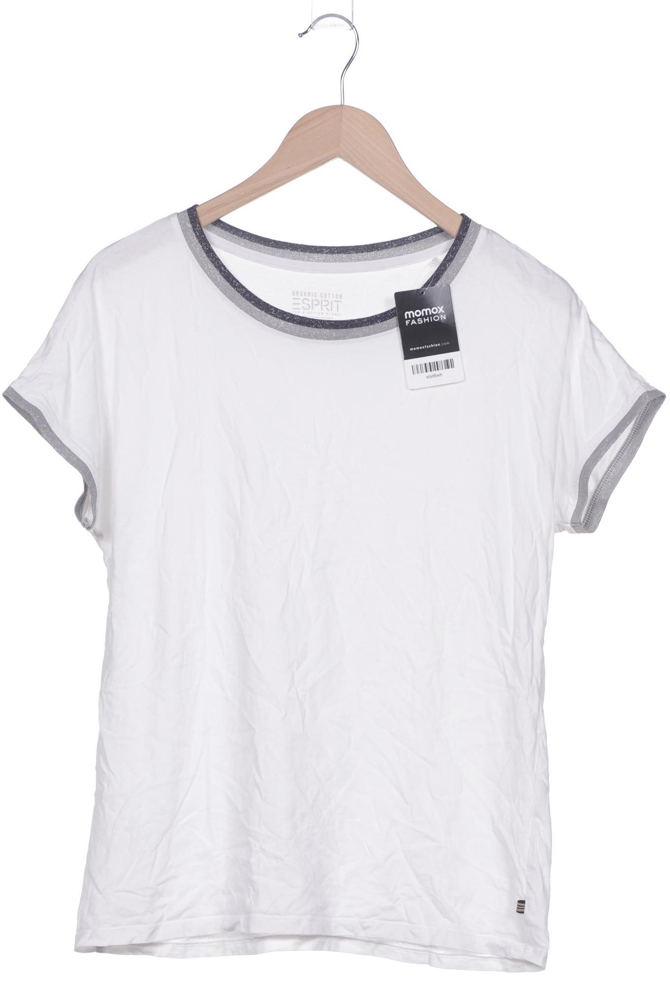 

Esprit Damen T-Shirt, weiß, Gr. 38