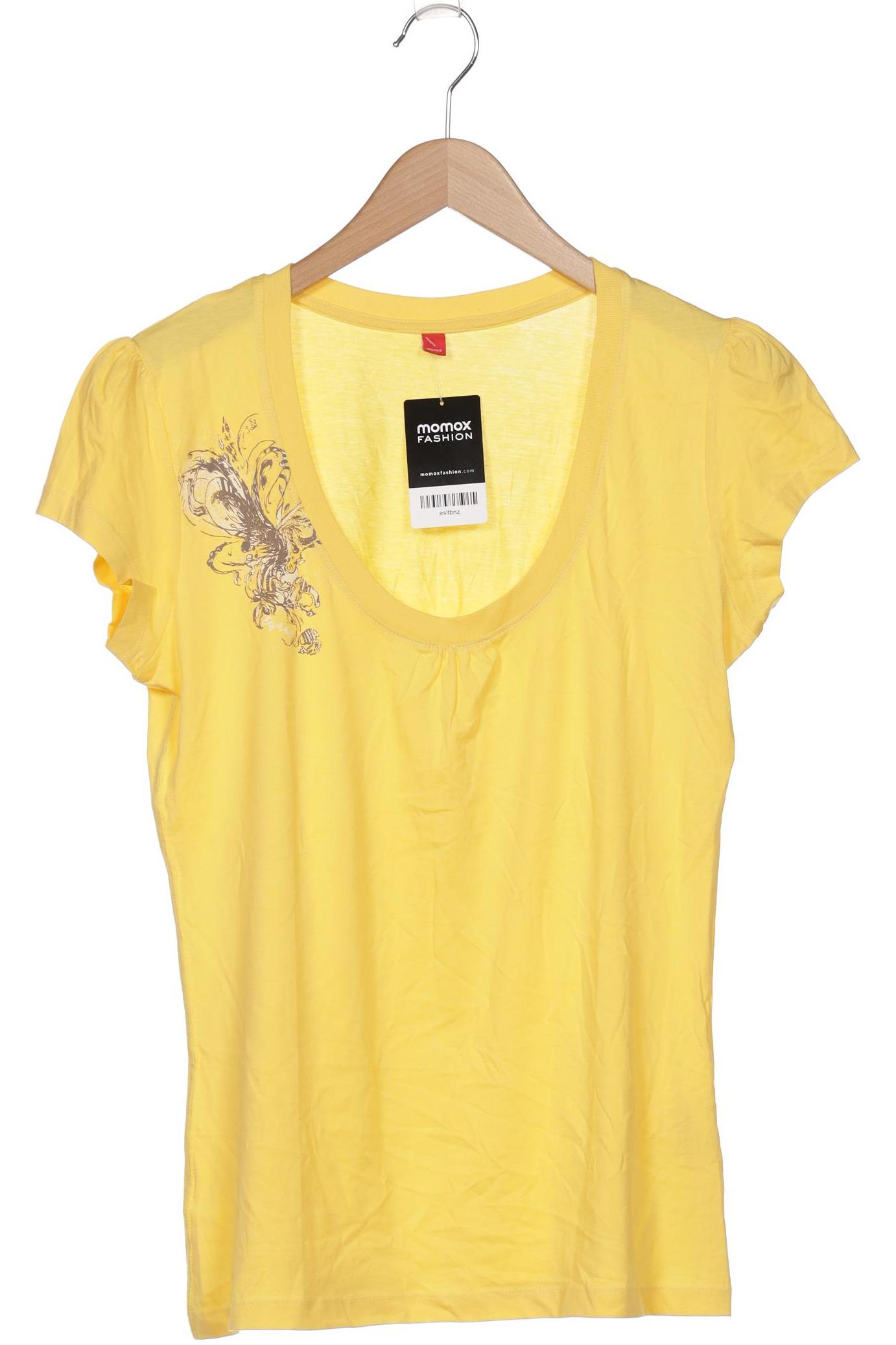 

Esprit Damen T-Shirt, gelb, Gr. 44