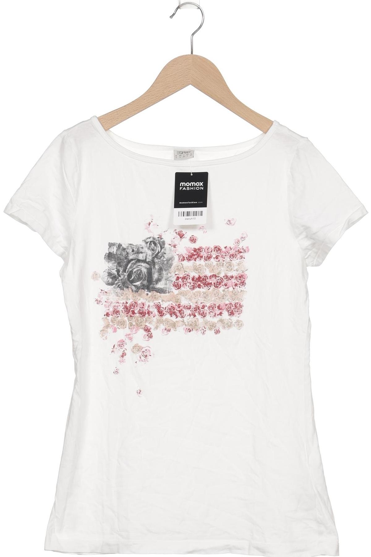 

Esprit Damen T-Shirt, weiß, Gr. 42