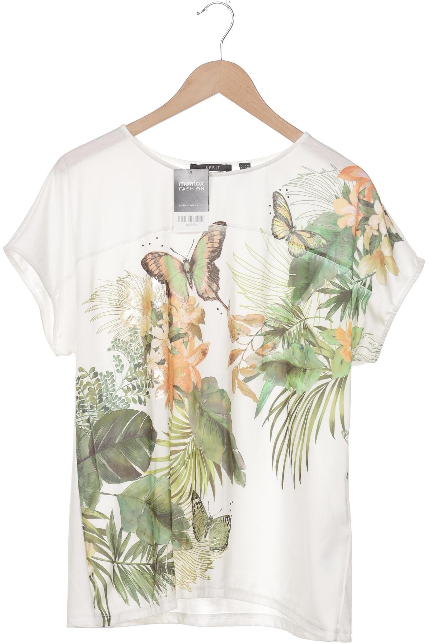 

Esprit Damen T-Shirt, weiß, Gr. 46