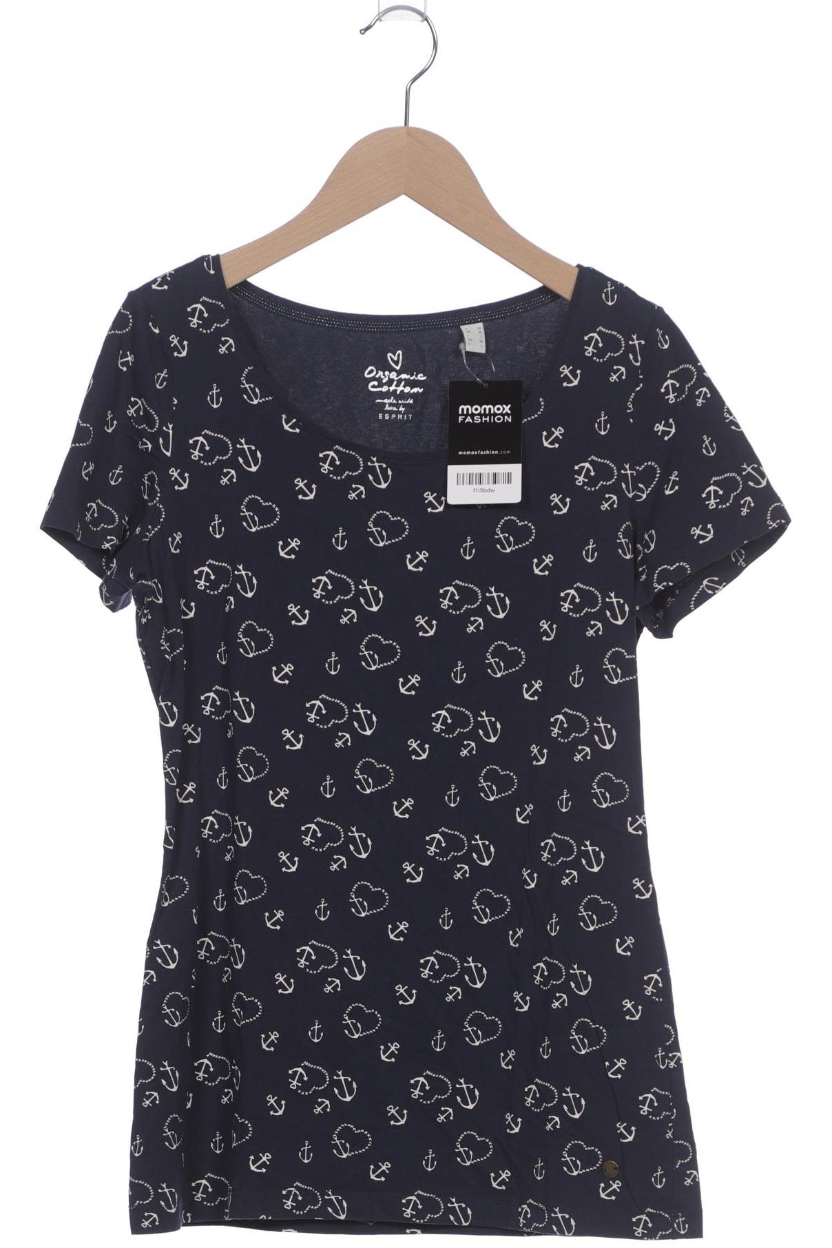 

Esprit Damen T-Shirt, marineblau, Gr. 38