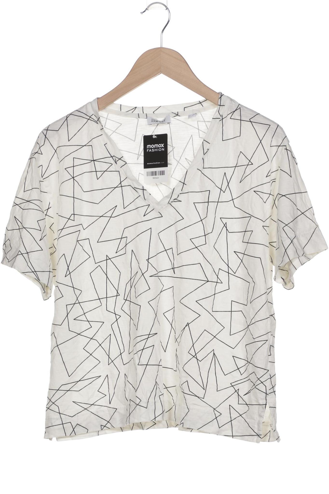 

Esprit Damen T-Shirt, weiß, Gr. 44