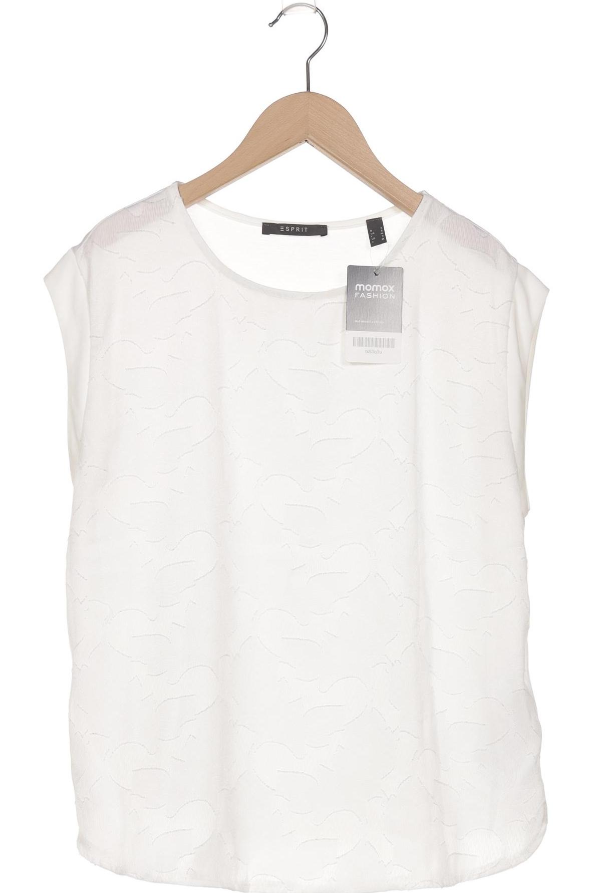 

Esprit Damen T-Shirt, weiß, Gr. 36