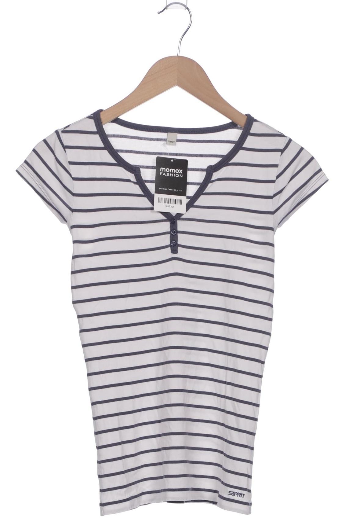 

Esprit Damen T-Shirt, weiß, Gr. 34