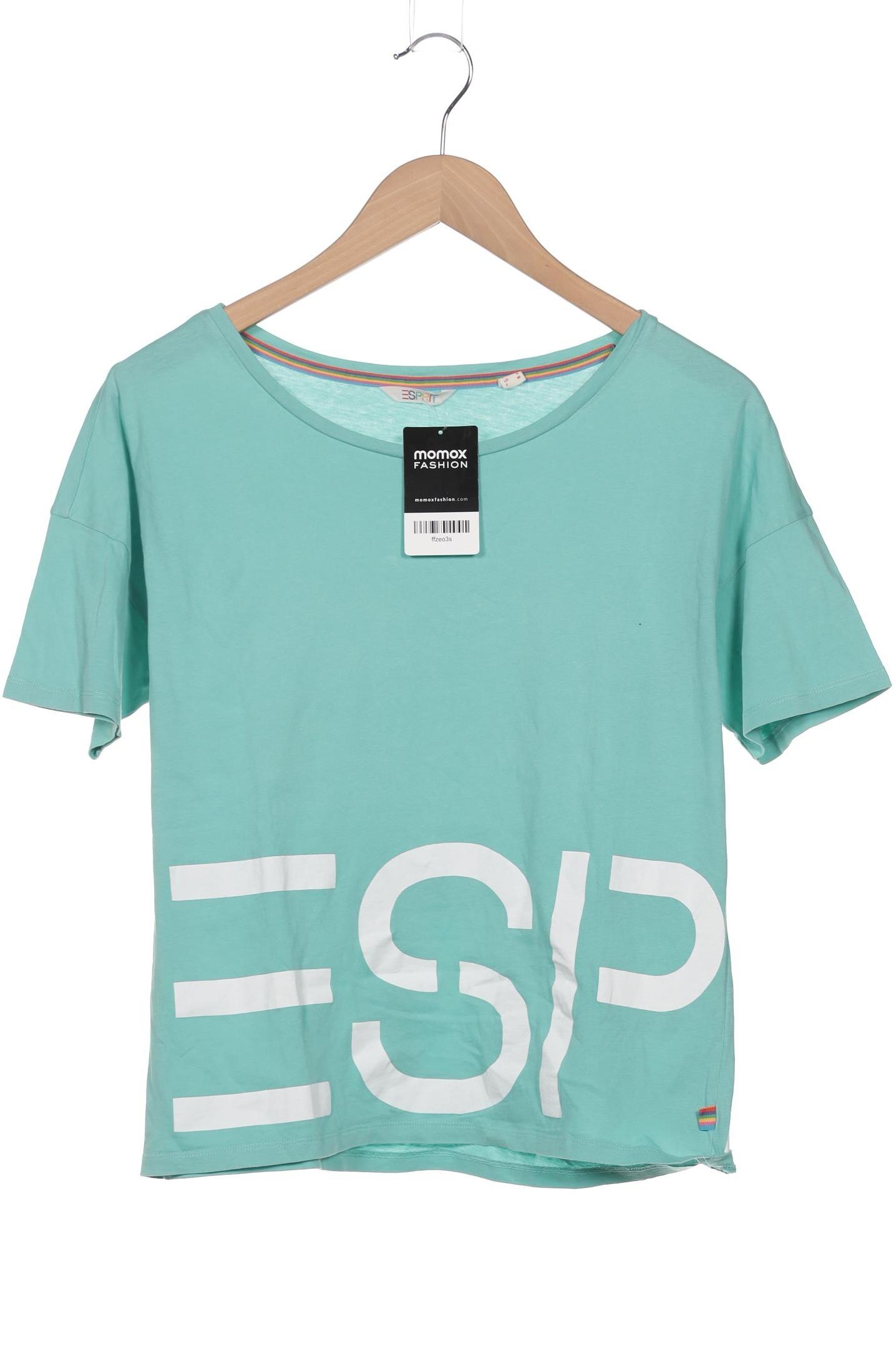 

Esprit Damen T-Shirt, türkis, Gr. 36