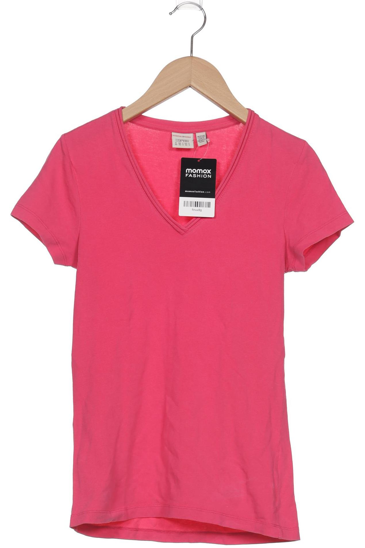 

Esprit Damen T-Shirt, pink, Gr. 34