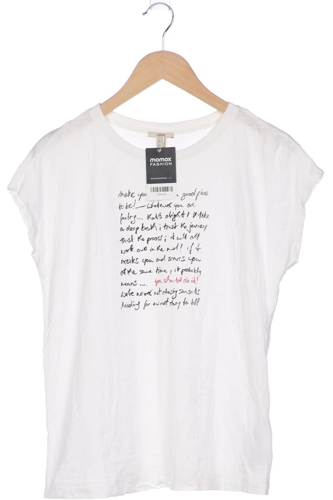 

Esprit Damen T-Shirt, weiß, Gr. 42