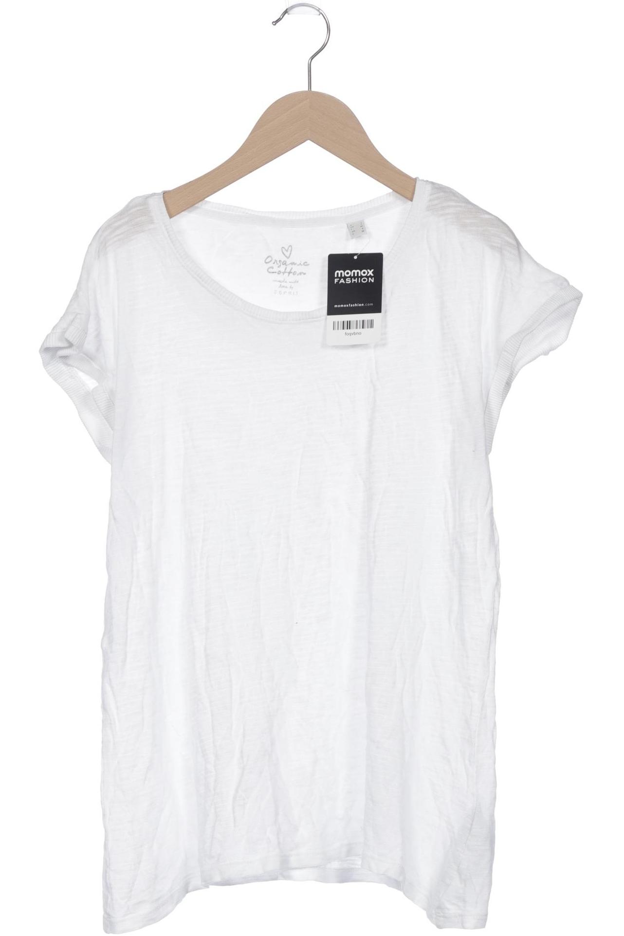 

Esprit Damen T-Shirt, weiß, Gr. 36