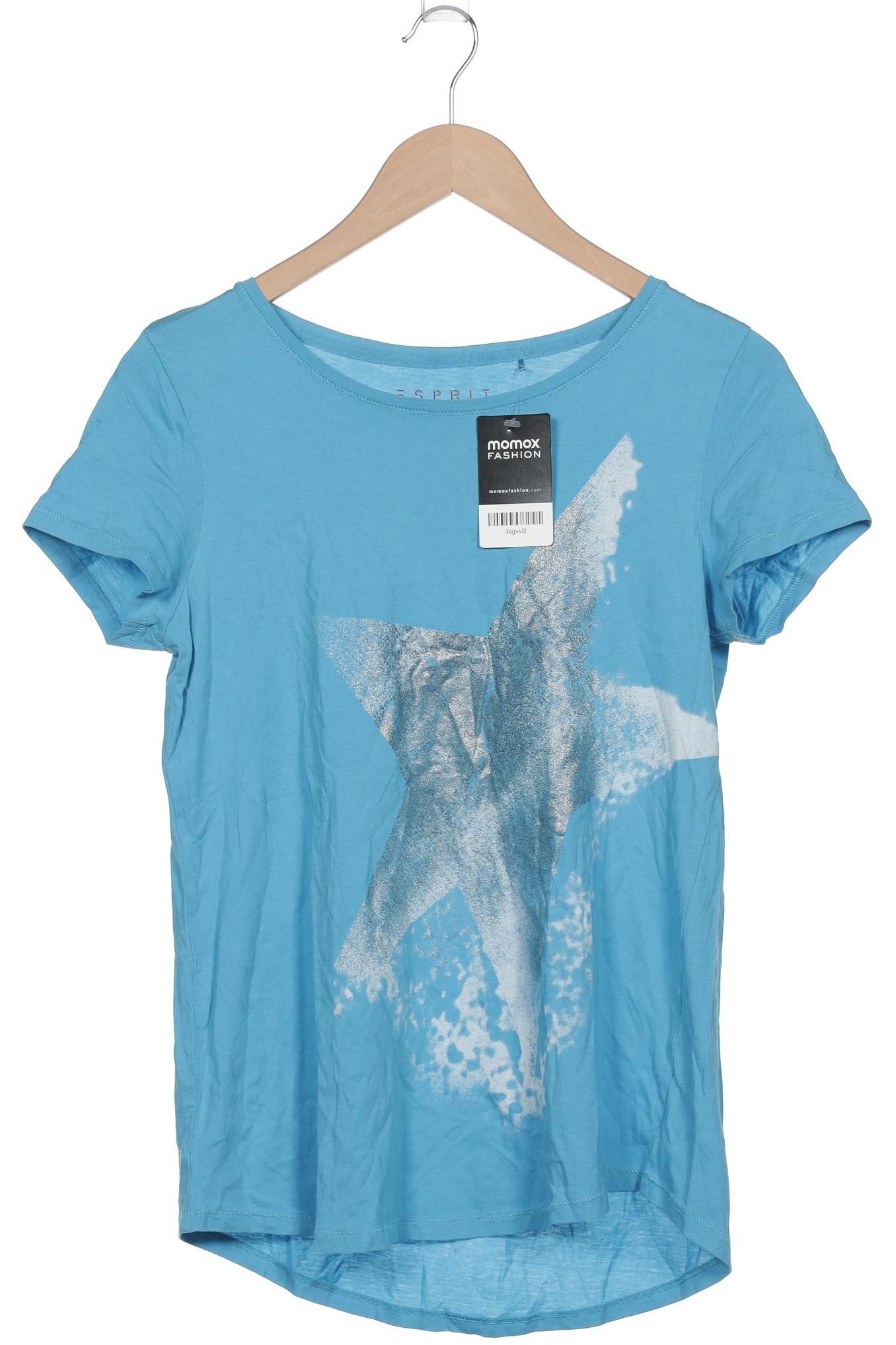 

Esprit Damen T-Shirt, blau, Gr. 38
