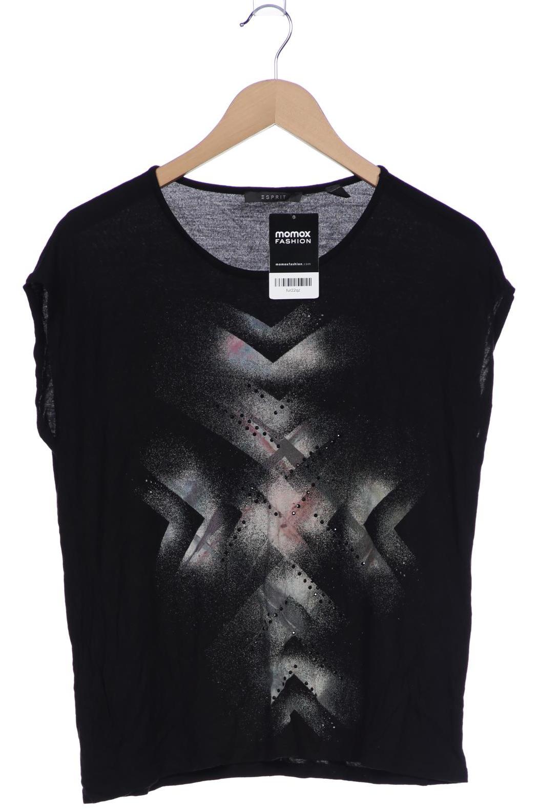 

Esprit Damen T-Shirt, schwarz, Gr. 36