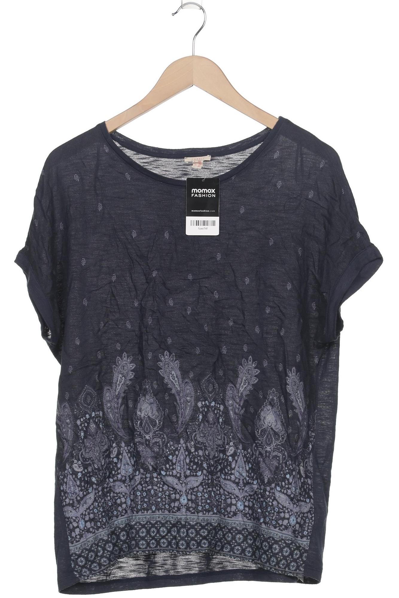 

Esprit Damen T-Shirt, marineblau, Gr. 46