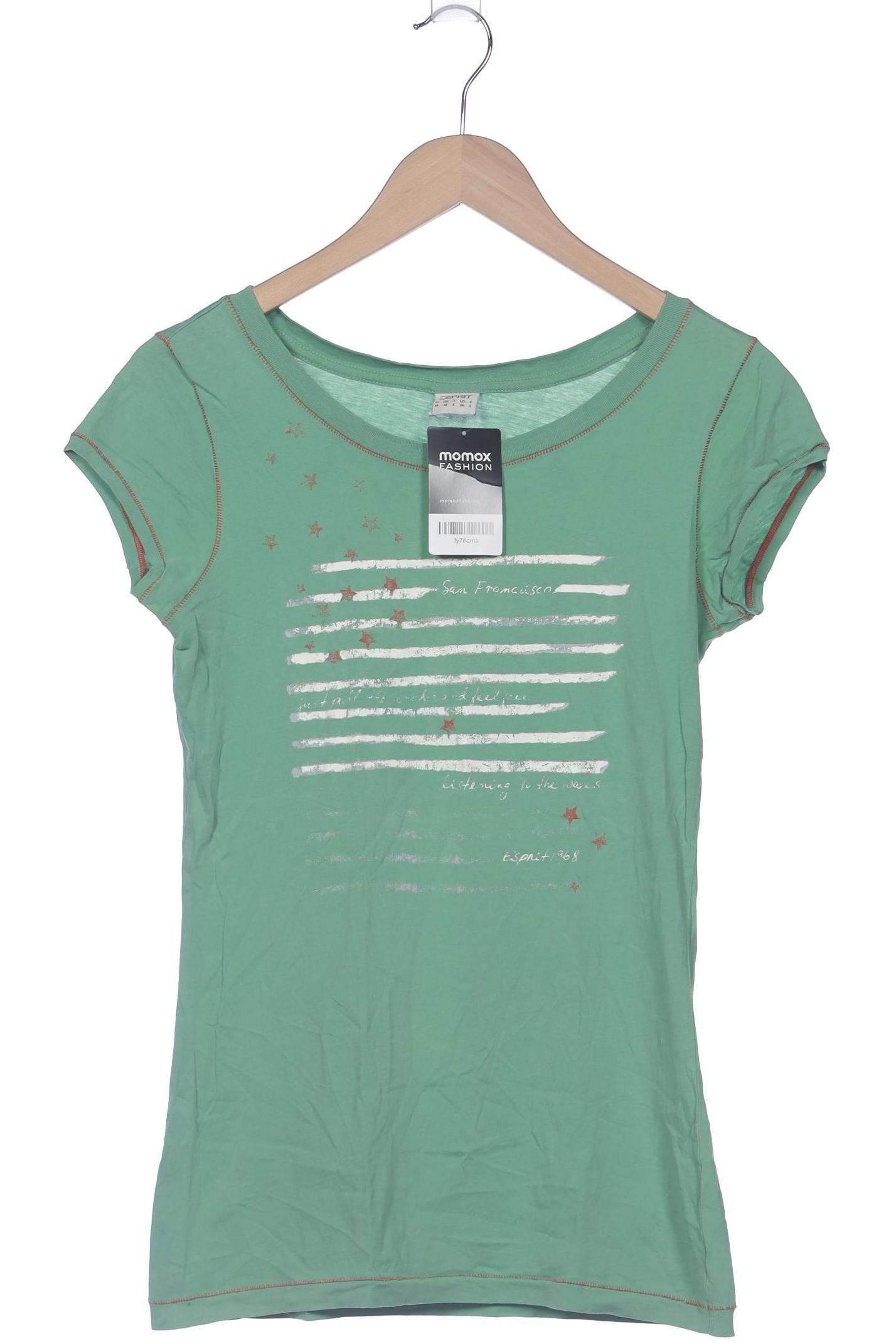 

Esprit Damen T-Shirt, grün, Gr. 38