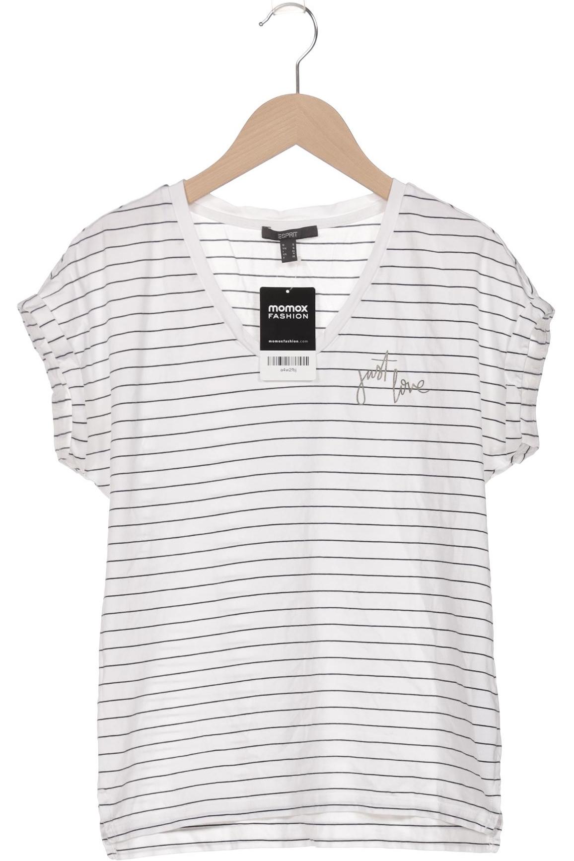 

Esprit Damen T-Shirt, weiß, Gr. 36