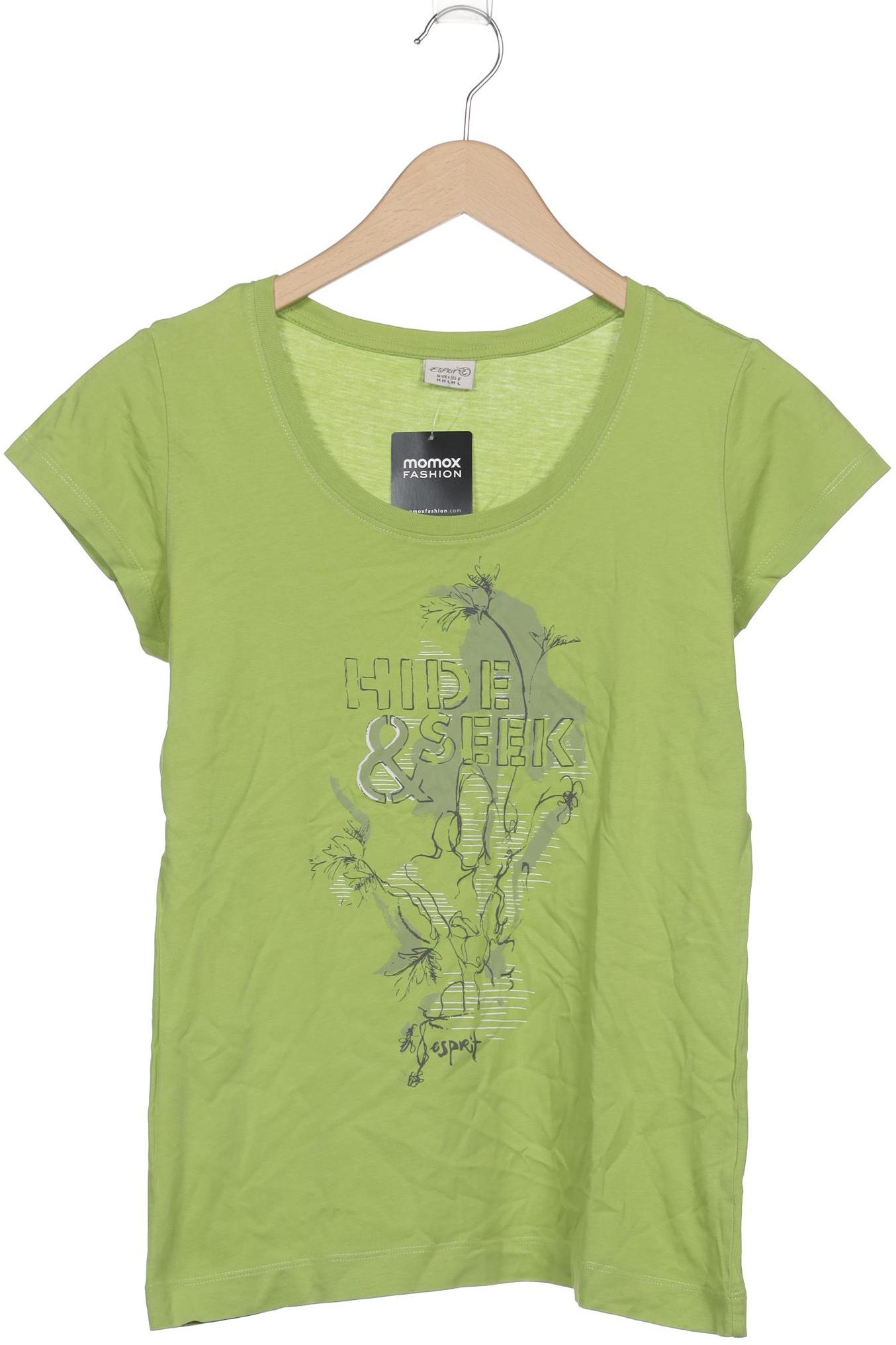 

Esprit Damen T-Shirt, grün, Gr. 38