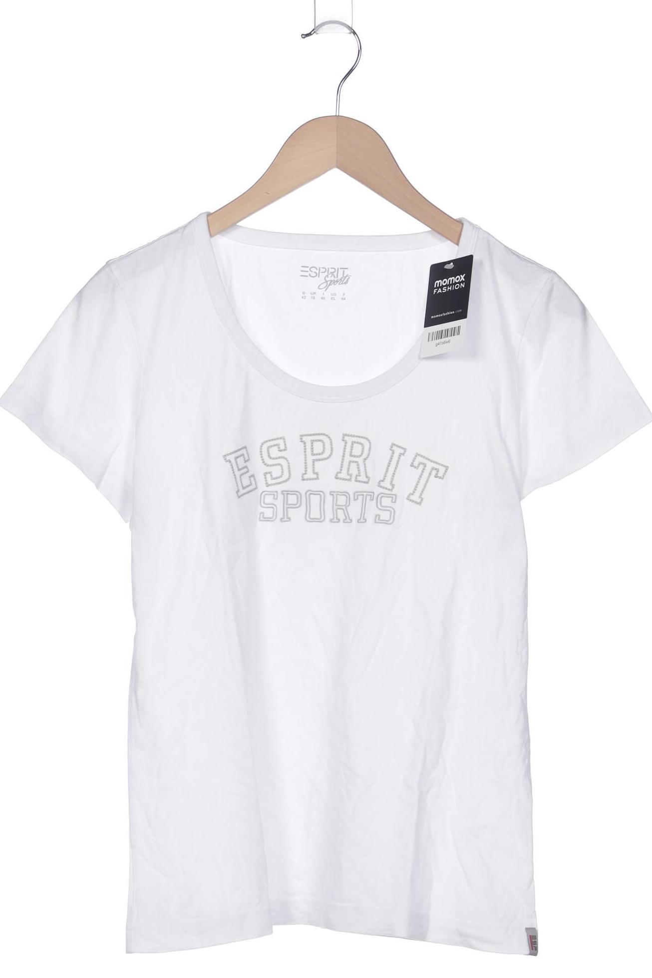 

Esprit Damen T-Shirt, weiß, Gr. 42