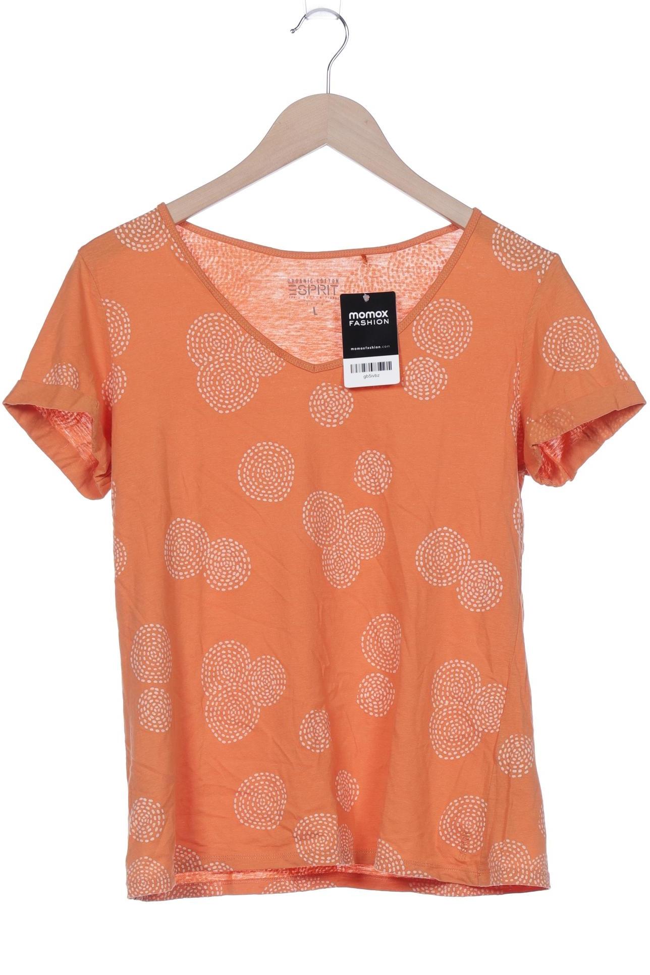 

Esprit Damen T-Shirt, orange, Gr. 42