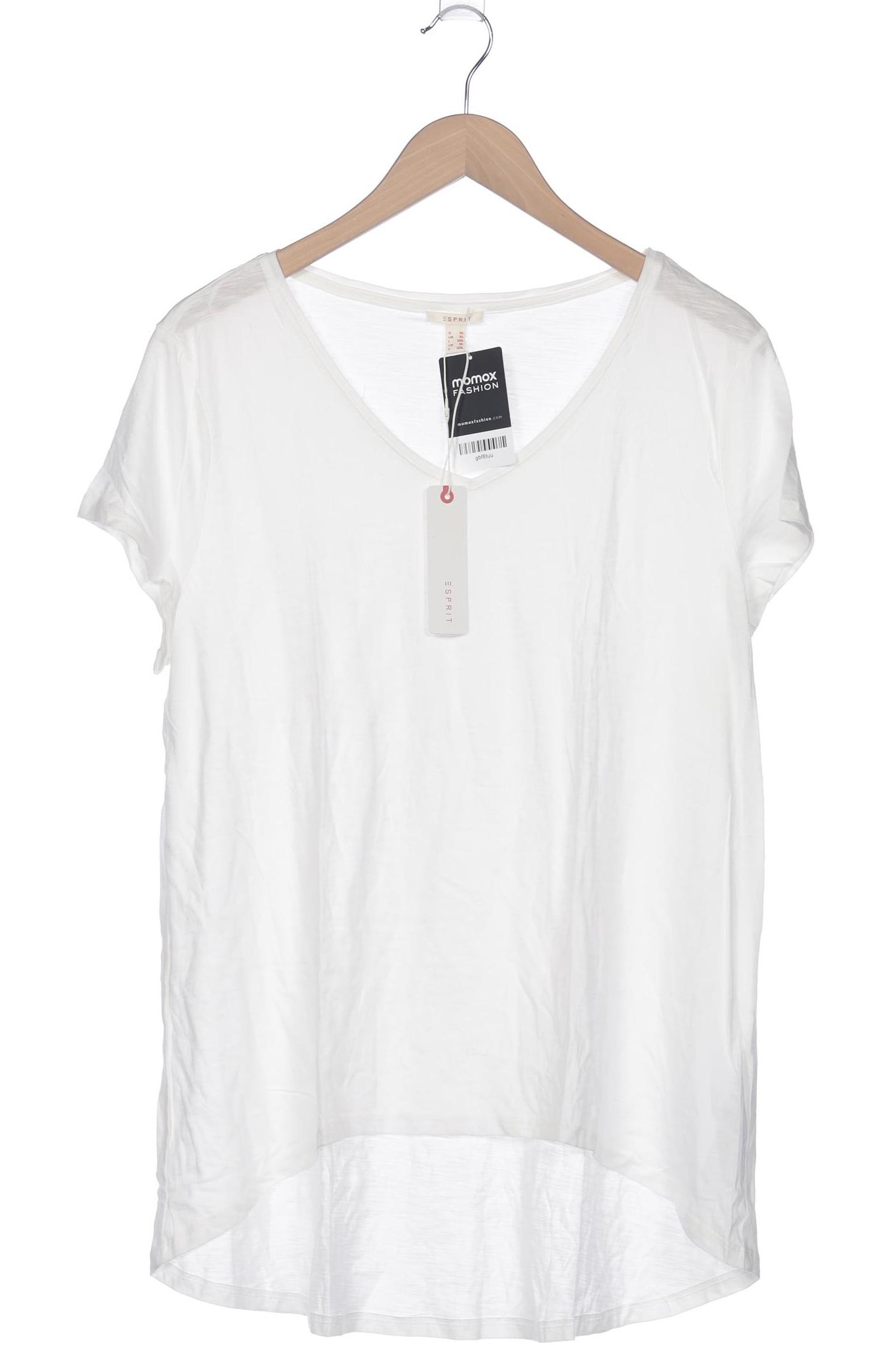 

Esprit Damen T-Shirt, weiß, Gr. 44