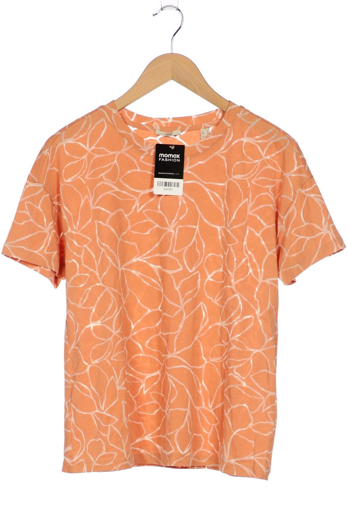 

Esprit Damen T-Shirt, orange, Gr. 36
