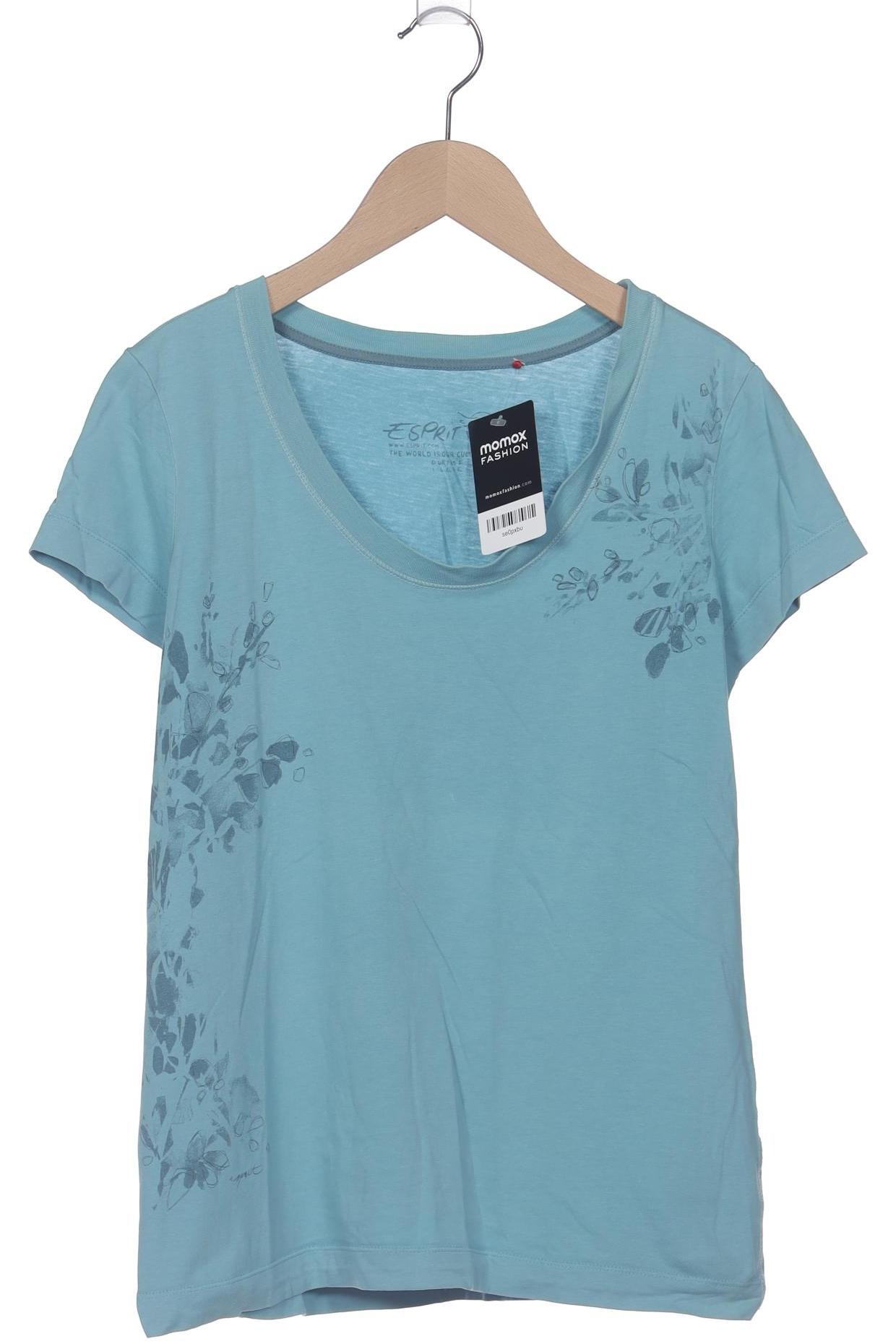 

Esprit Damen T-Shirt, blau, Gr. 42
