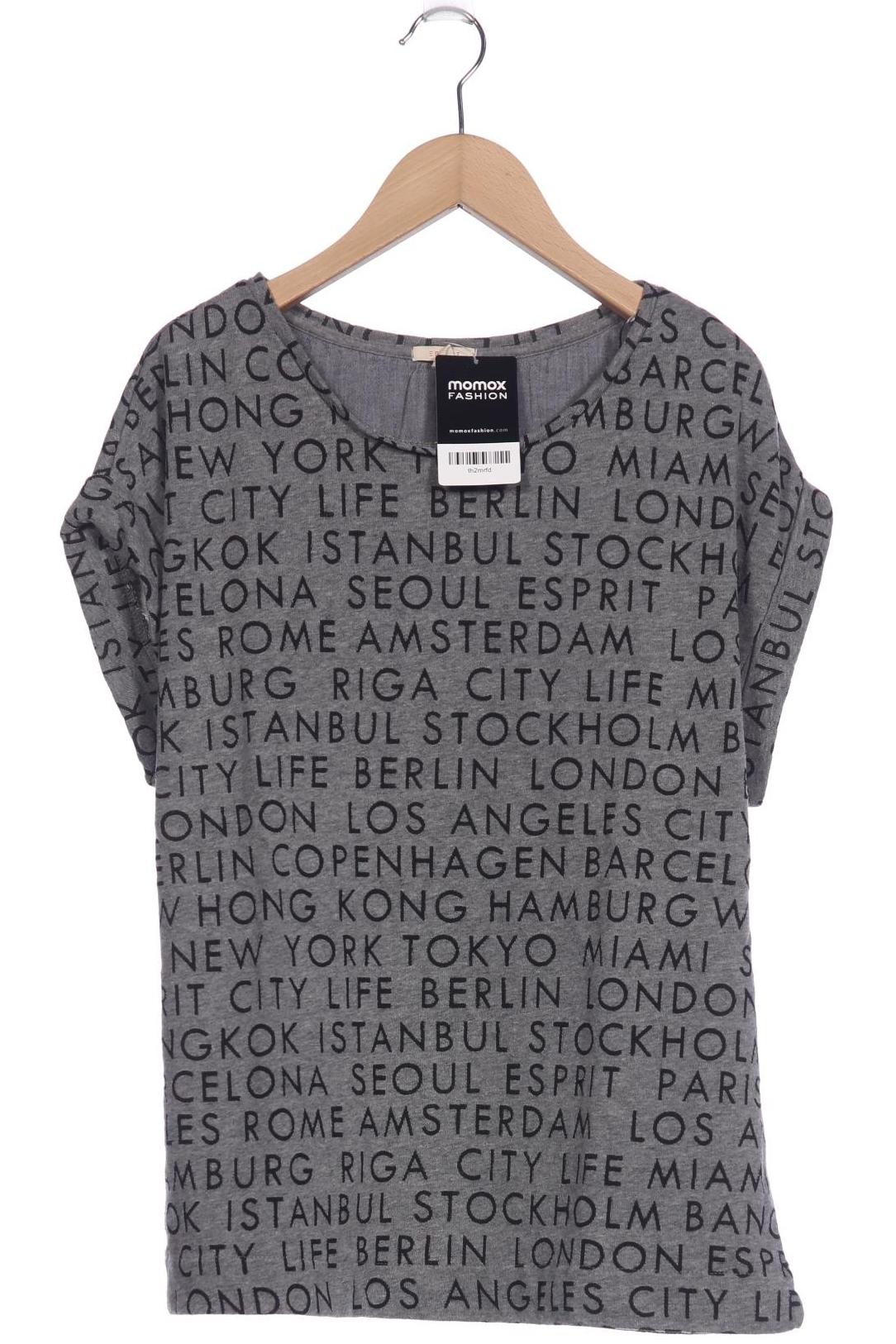 

Esprit Damen T-Shirt, grau, Gr. 42