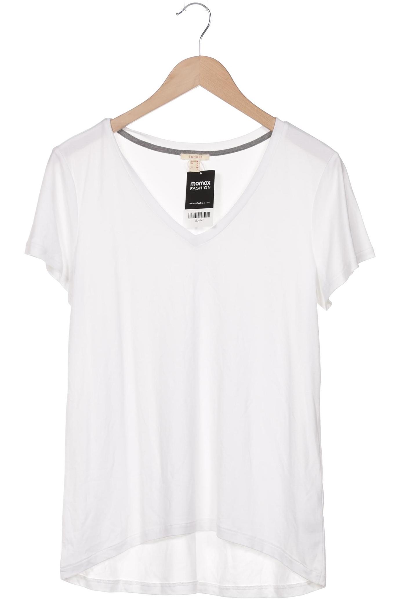 

Esprit Damen T-Shirt, weiß, Gr. 38