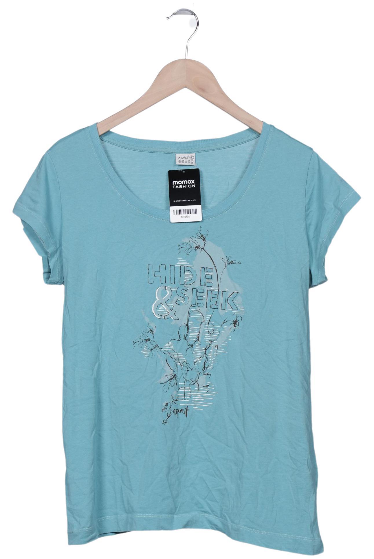 

Esprit Damen T-Shirt, hellblau, Gr. 46