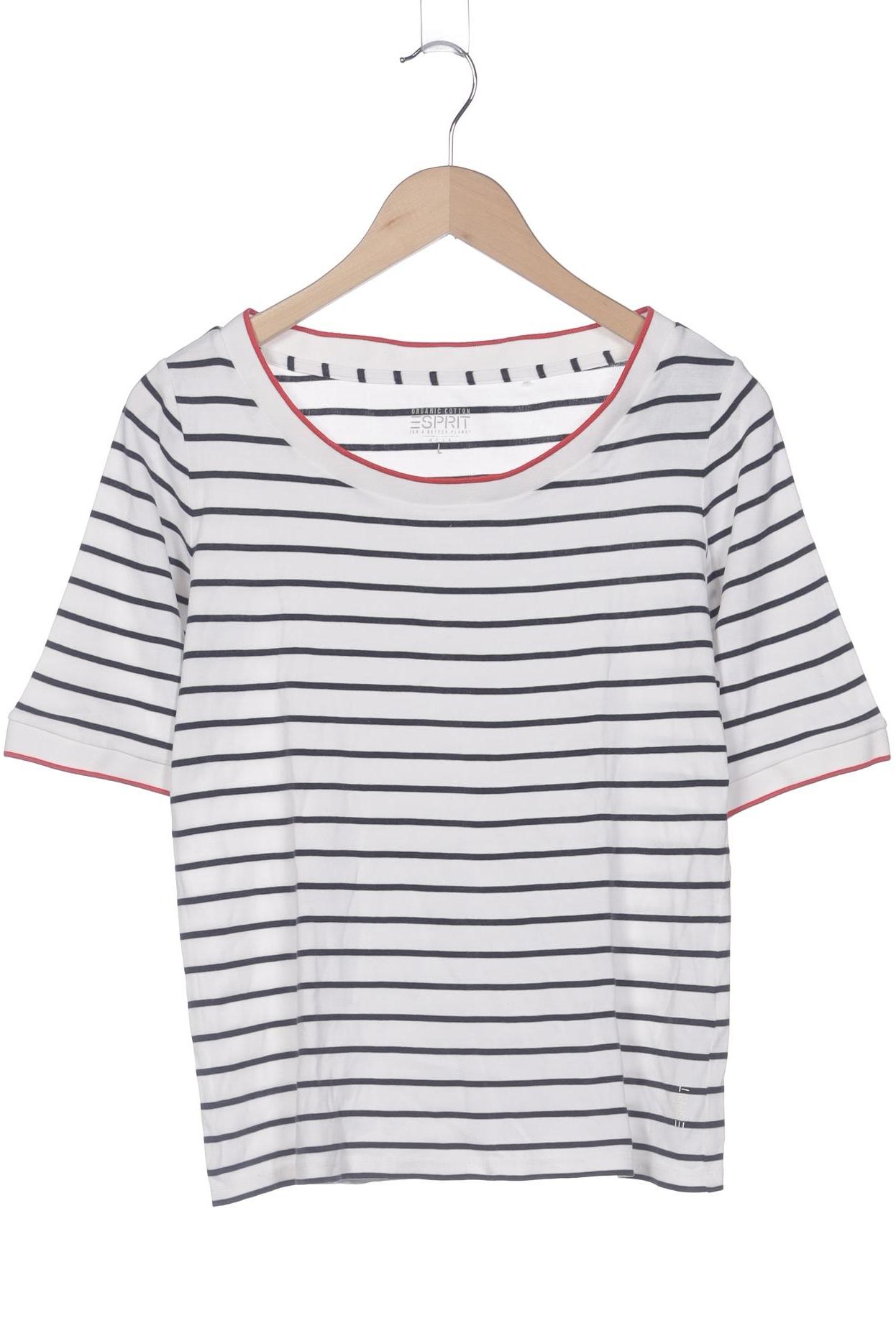 

Esprit Damen T-Shirt, weiß, Gr. 42