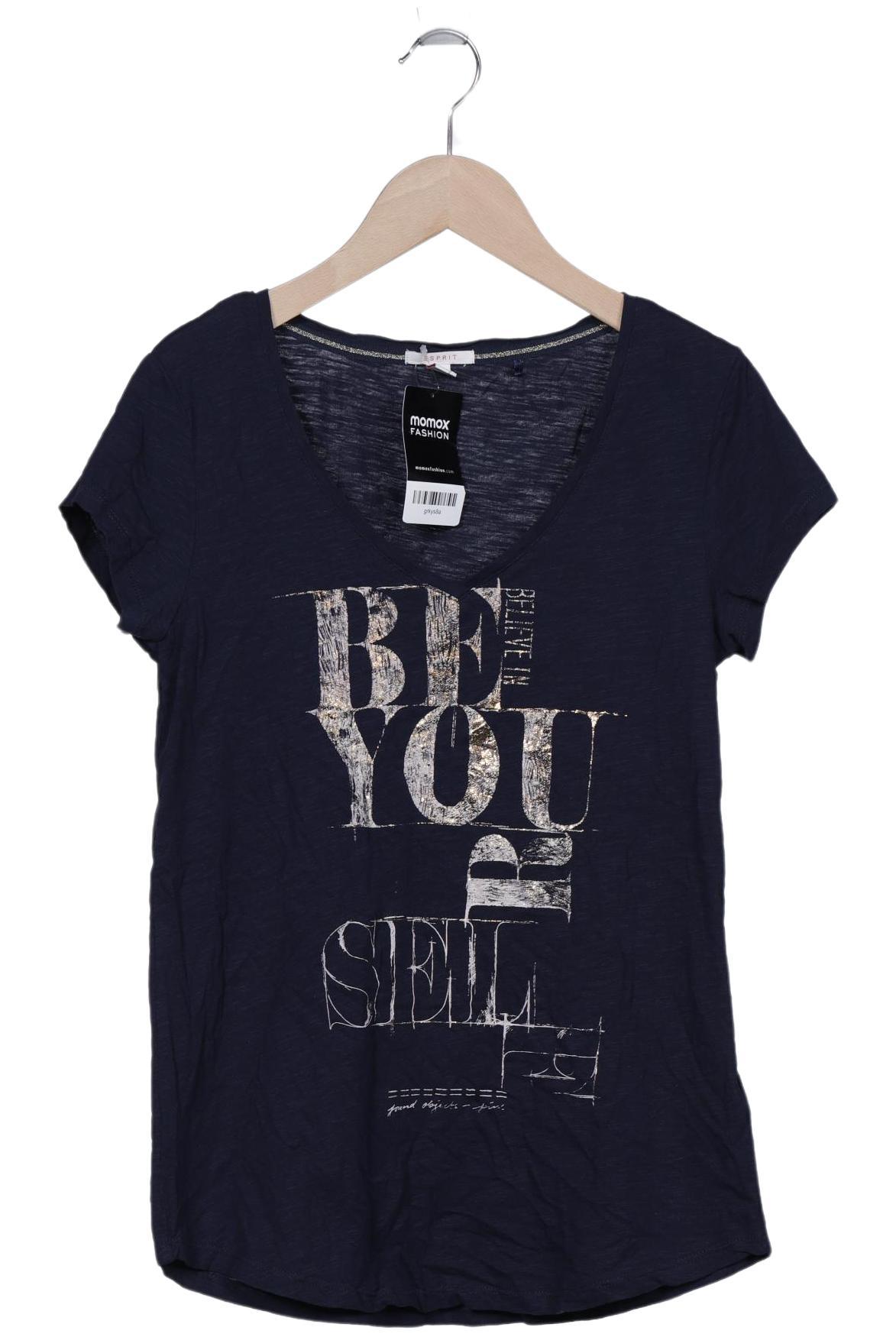

Esprit Damen T-Shirt, marineblau, Gr. 36
