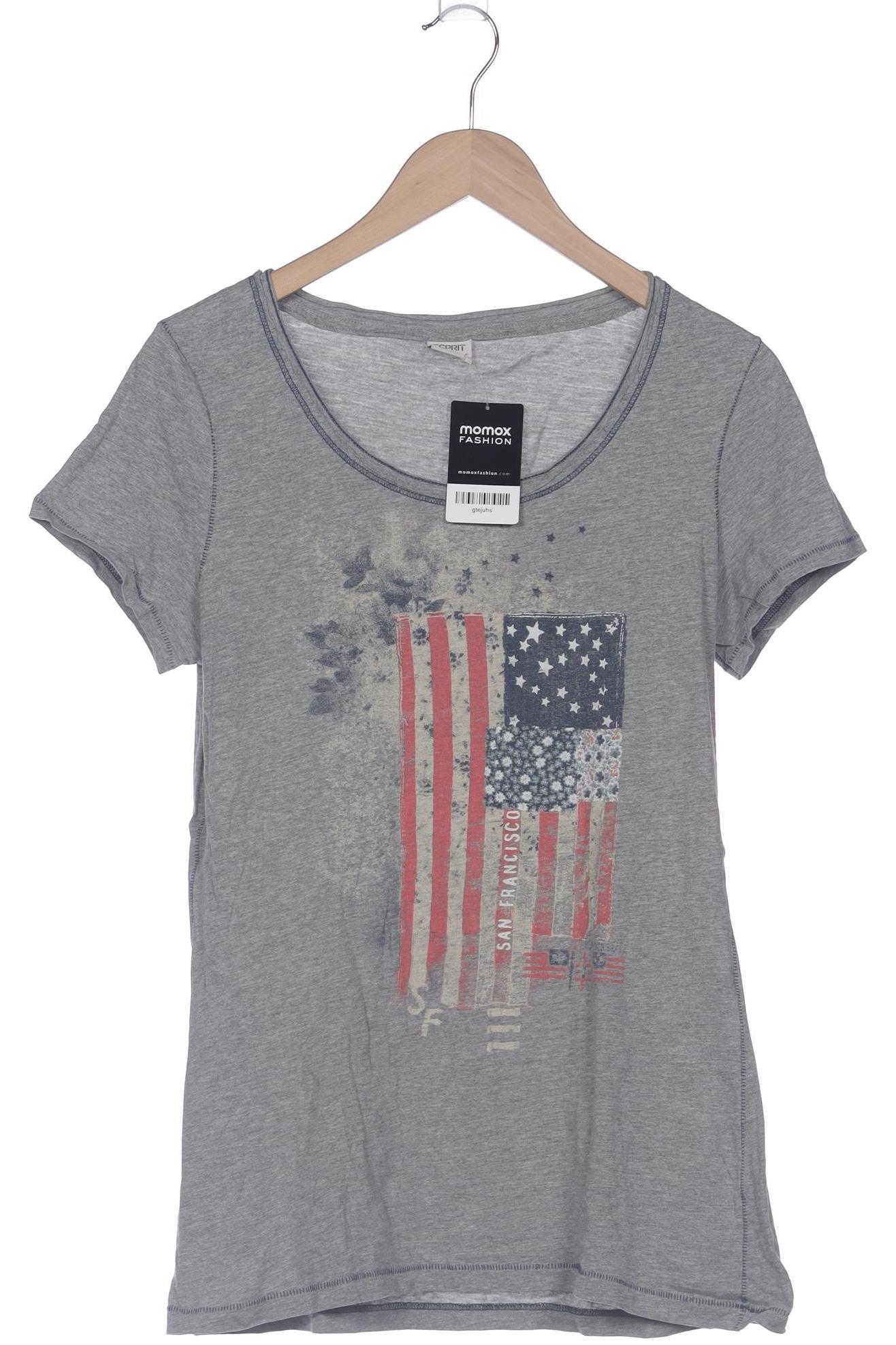 

Esprit Damen T-Shirt, grau, Gr. 44