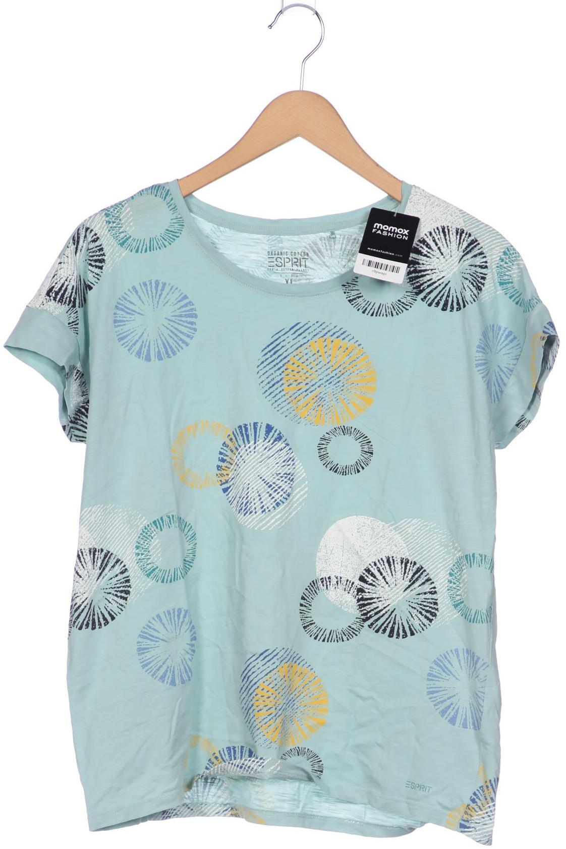 

Esprit Damen T-Shirt, türkis, Gr. 44