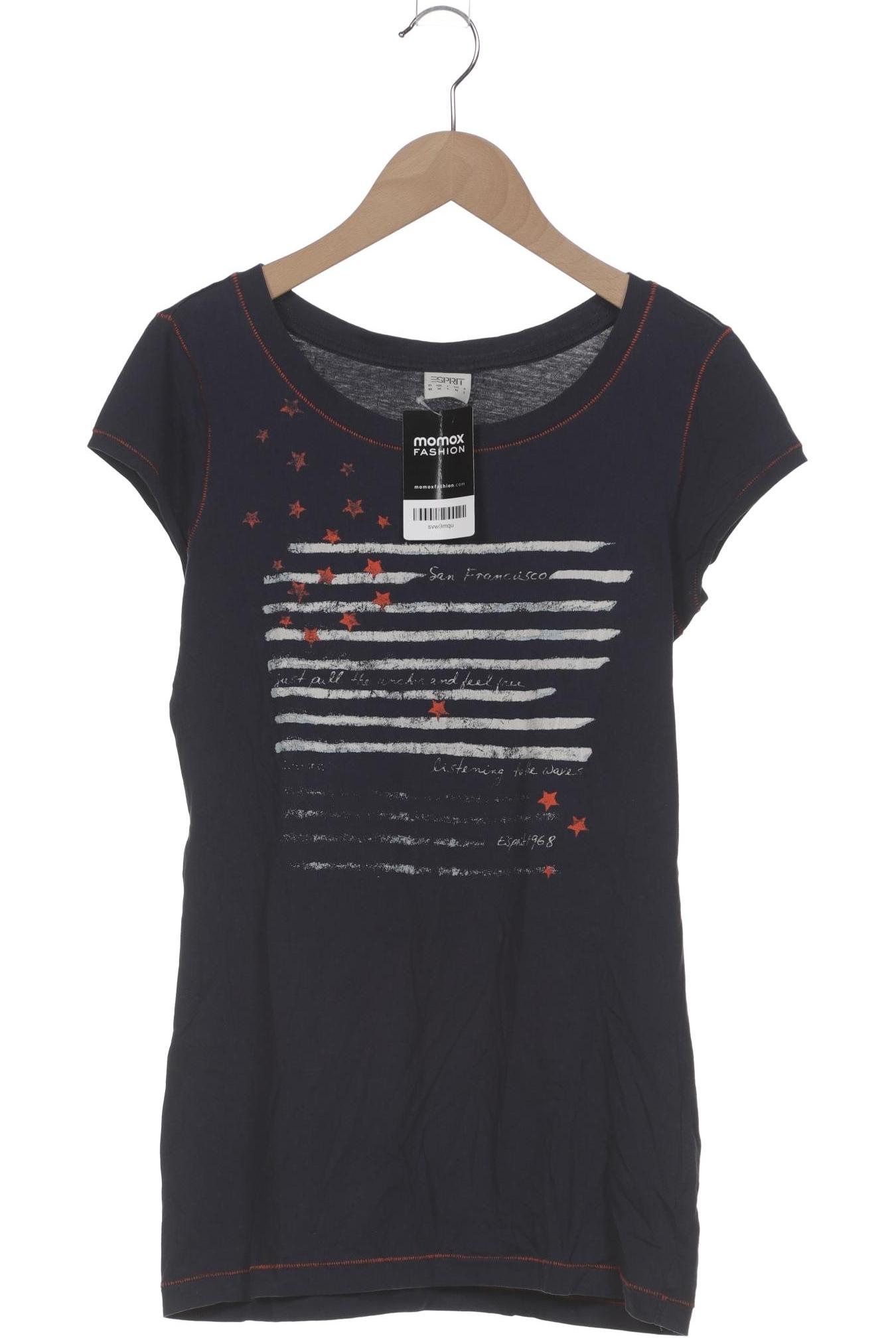 

Esprit Damen T-Shirt, marineblau, Gr. 38