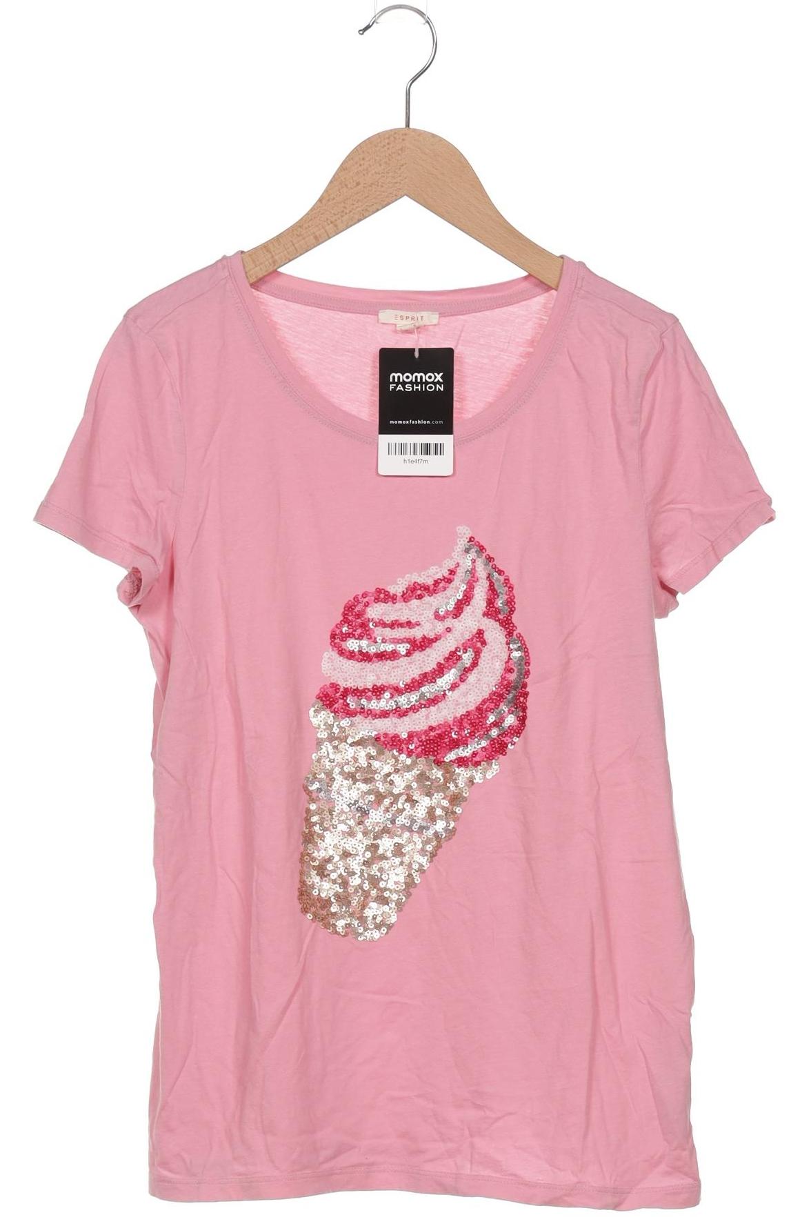 

Esprit Damen T-Shirt, pink, Gr. 36