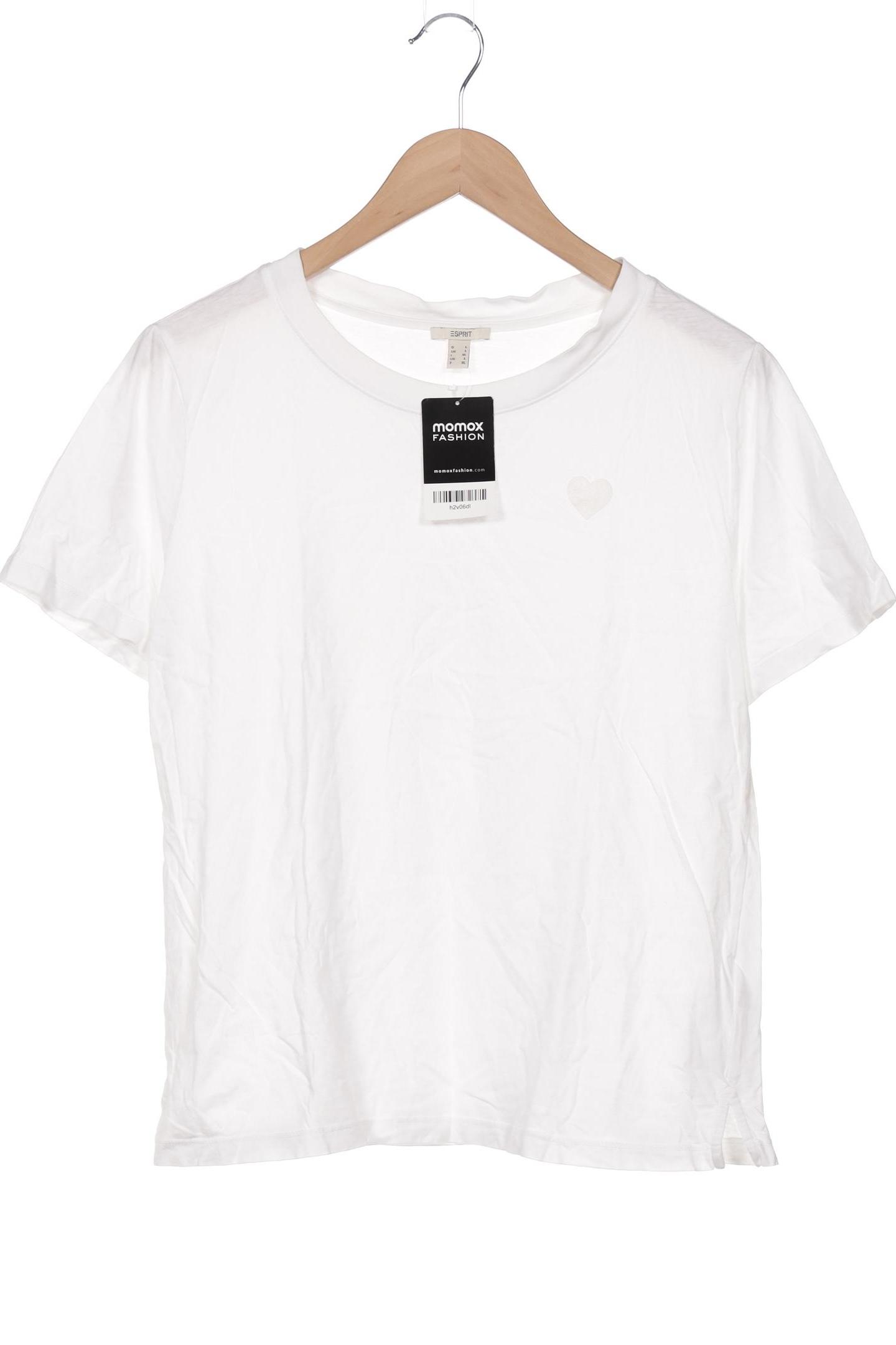 

Esprit Damen T-Shirt, weiß, Gr. 42
