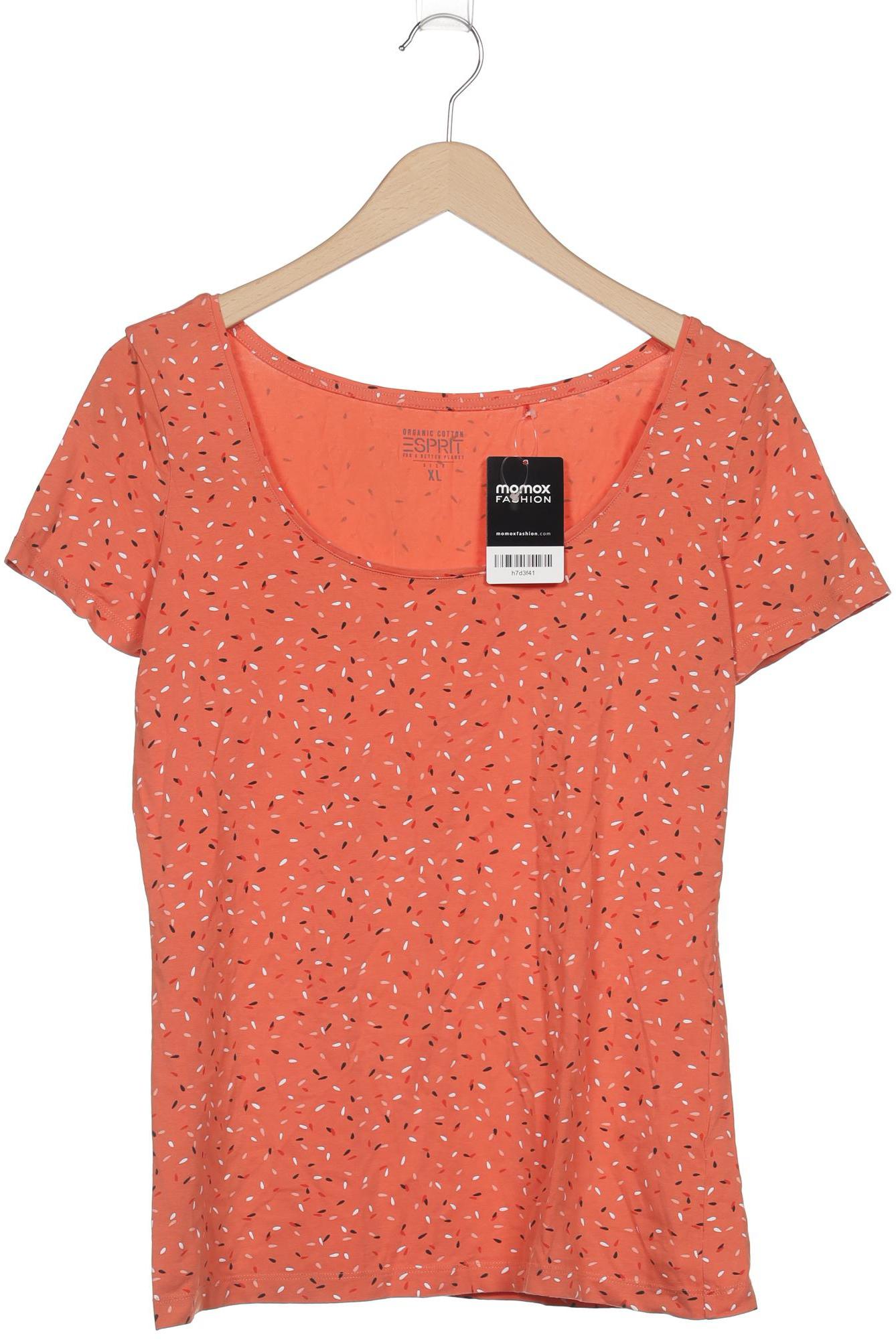 

Esprit Damen T-Shirt, orange, Gr. 44